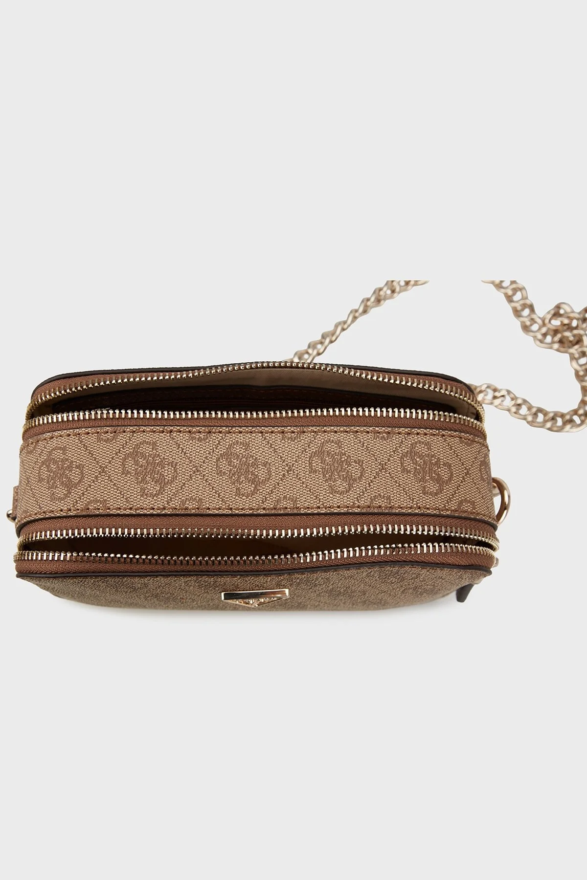 Guess Noelle 4G Logo Baskılı Zincir Askılı HWBG9672140 Bayan Çanta HWBG96 72140 LGW KAHVE - 4