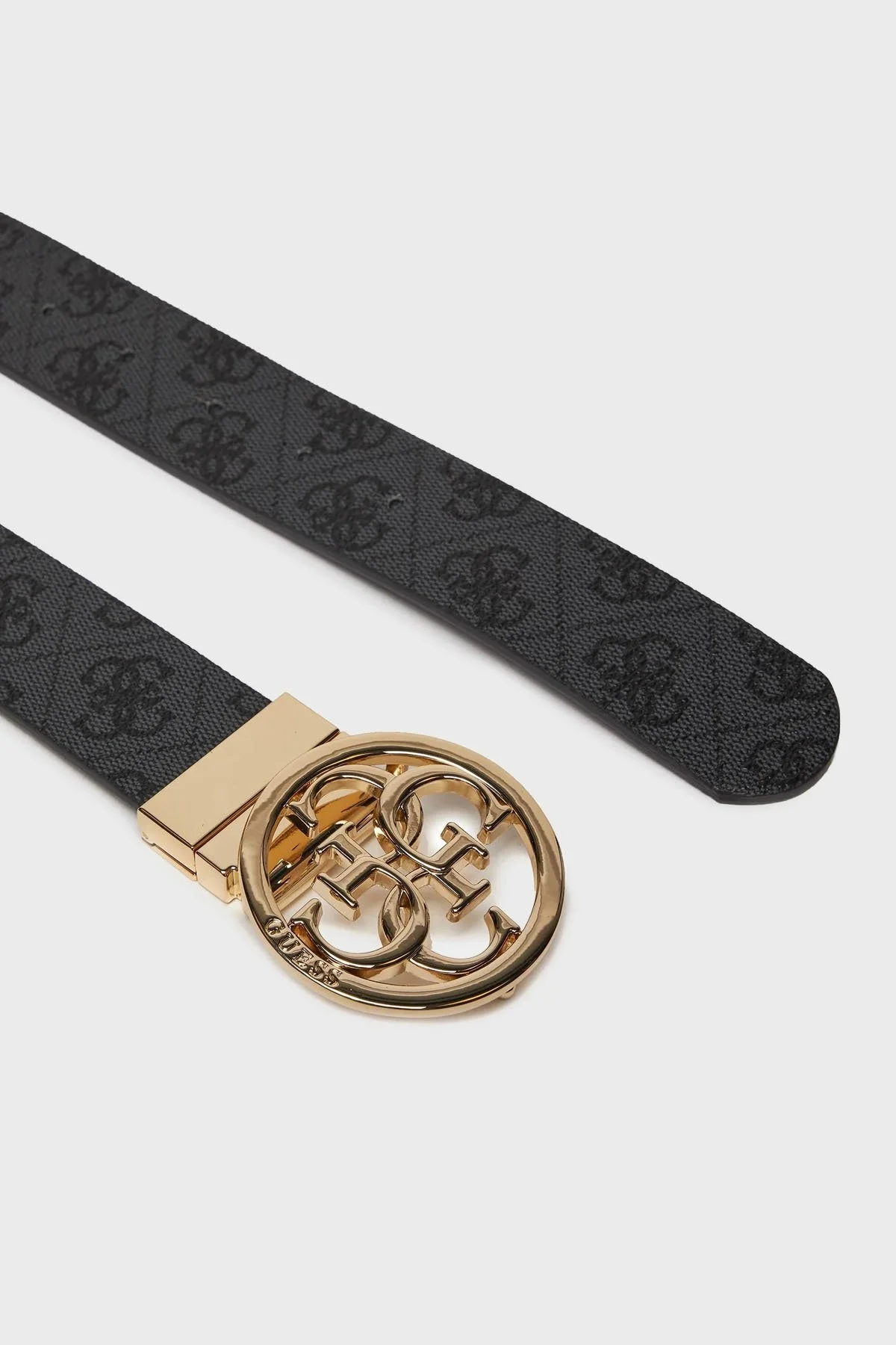 Guess Noelle 4G Logolu BW9166P4235 Bayan Kemer BW9166P4235 CLO ANTRASİT - 3