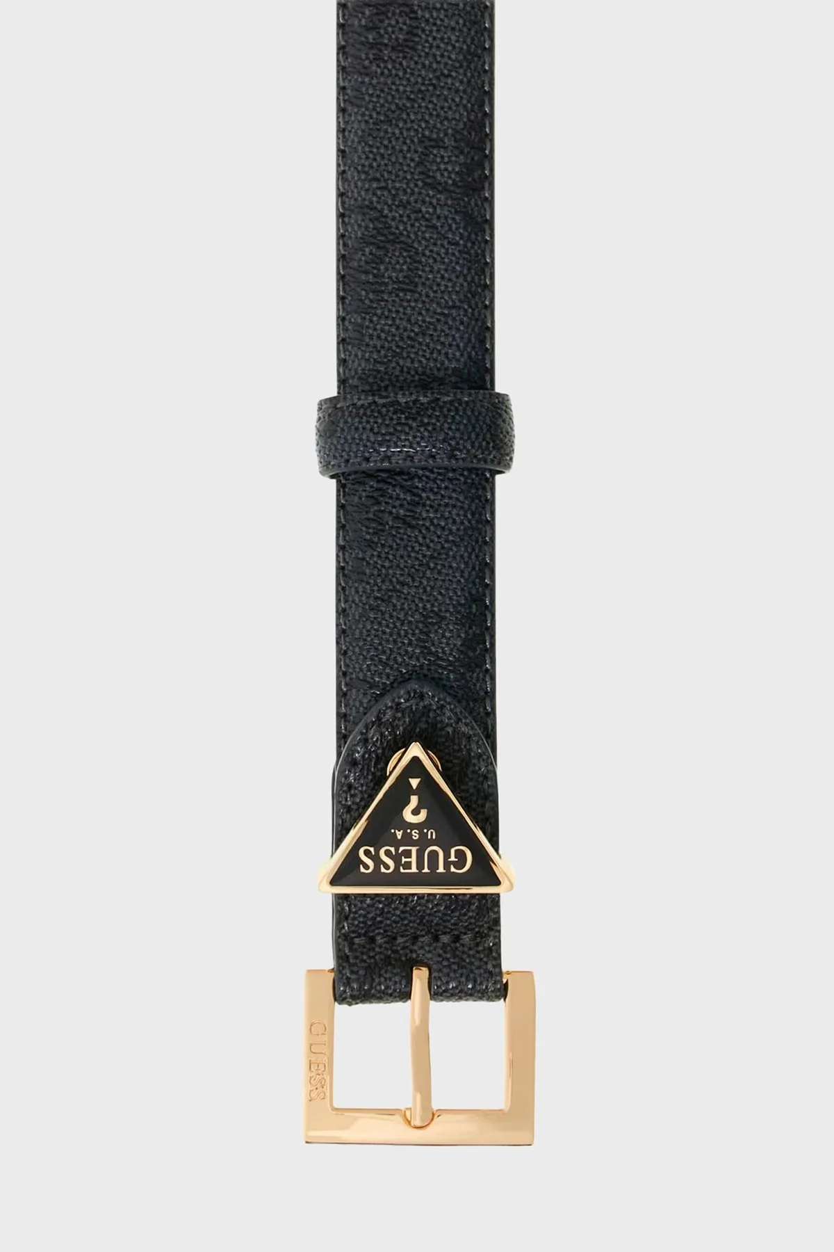 Guess Noelle 4G Logolu BW9291P5425 Bayan Kemer BW9291 P5425 CLO ANTRASİT - 2