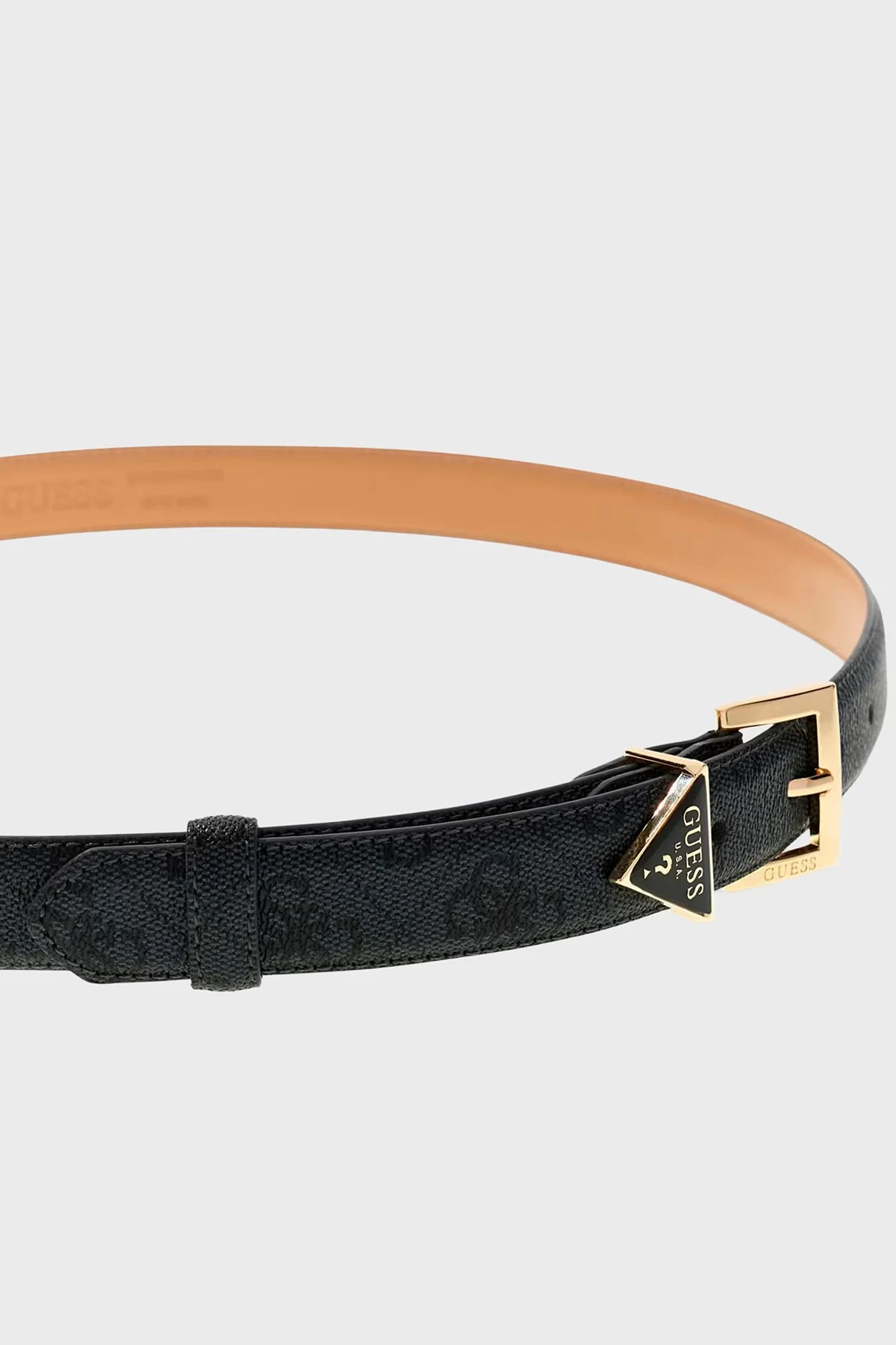 Guess Noelle 4G Logolu BW9291P5425 Bayan Kemer BW9291 P5425 CLO ANTRASİT - 3