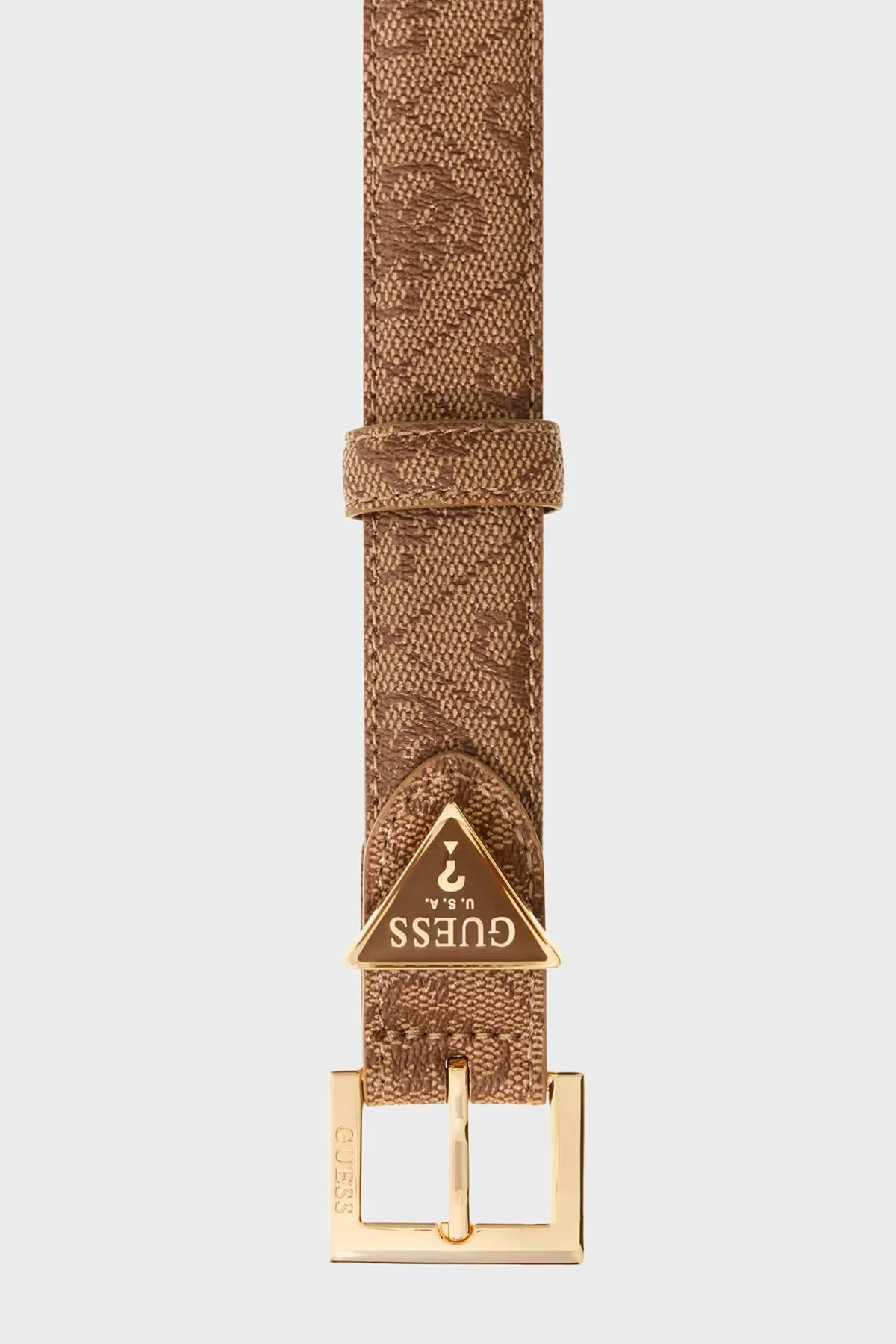 Guess Noelle 4G Logolu BW9291P5425 Bayan Kemer BW9291 P5425 LTL KAHVE - 2