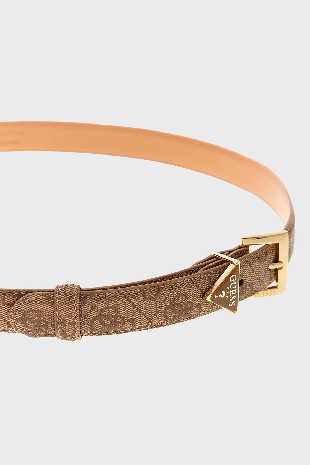 Guess Noelle 4G Logolu BW9291P5425 Bayan Kemer BW9291 P5425 LTL KAHVE - 3