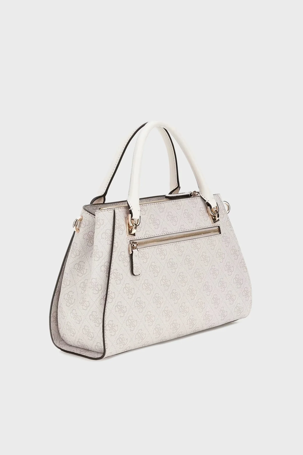 Guess Noelle 4G Logolu Çıkarılabilir Askılı HWBD7879070 Bayan Çanta HWBD78 79070 DVL EKRU - 6