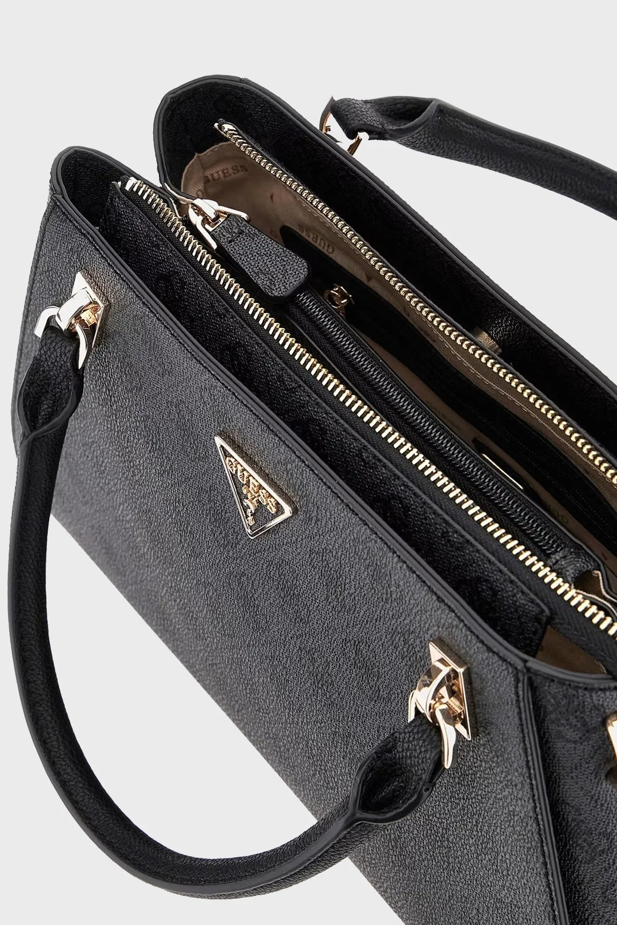 Guess Noelle 4G Logolu Çıkarılabilir Askılı HWBG7879070 Bayan Çanta HWBG78 79070 CLO ANTRASİT - 7