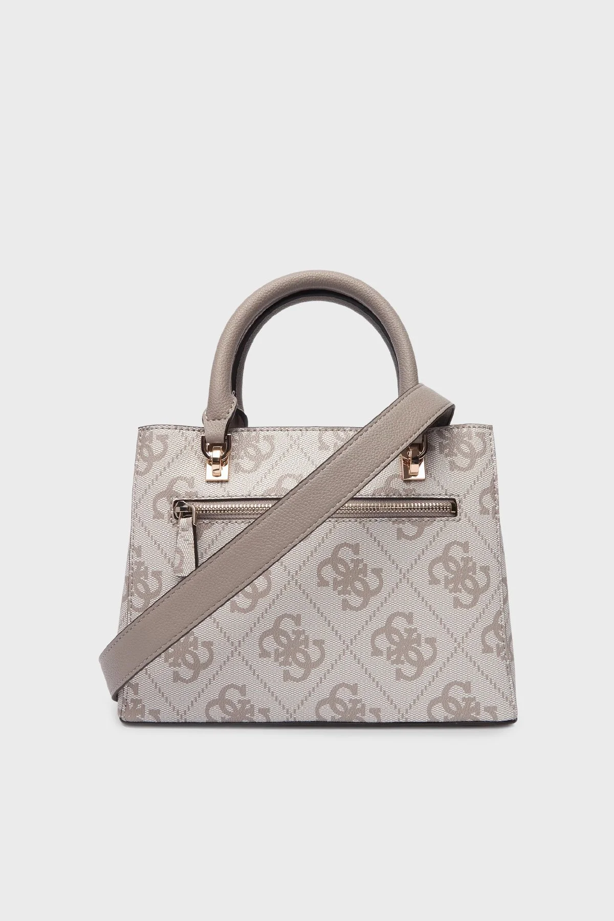 Guess Noelle 4G Logolu Çıkarılabilir Askılı HWSO9672050 Bayan Çanta HWSO96 72050 DKO BEJ - 3