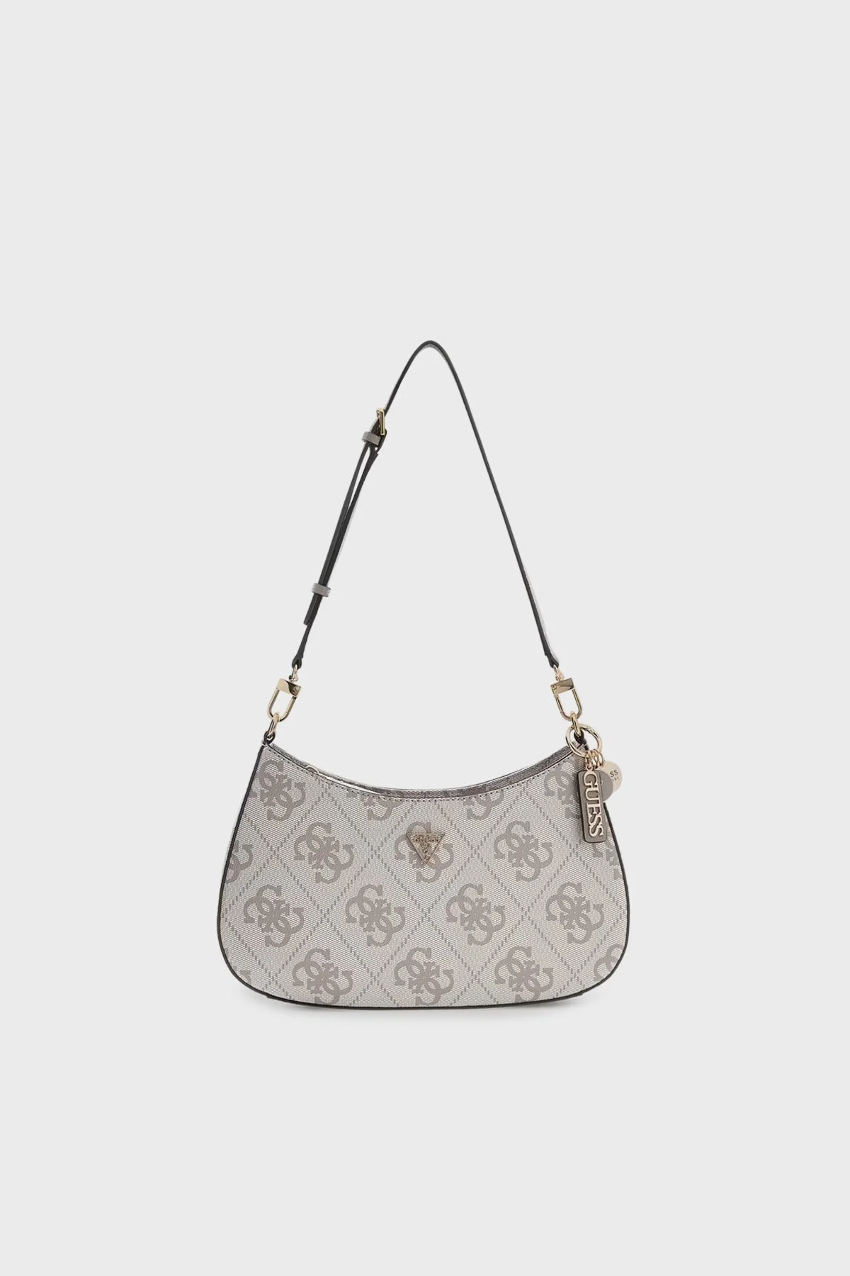 Guess Noelle 4G Logolu Çıkarılabilir Askılı HWSO9672180 Bayan Çanta HWSO96 72180 DKO BEJ - 1