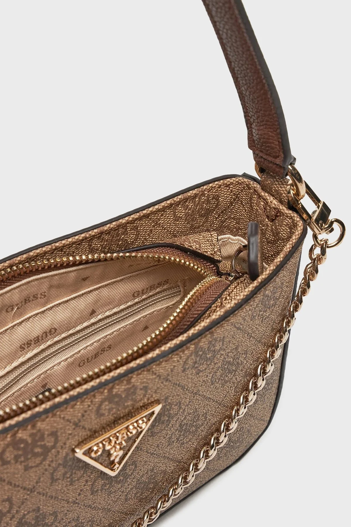 Guess Noelle 4G Logolu HWBG7879720 Bayan Çanta HWBG7879720 LGW KAHVE - 5