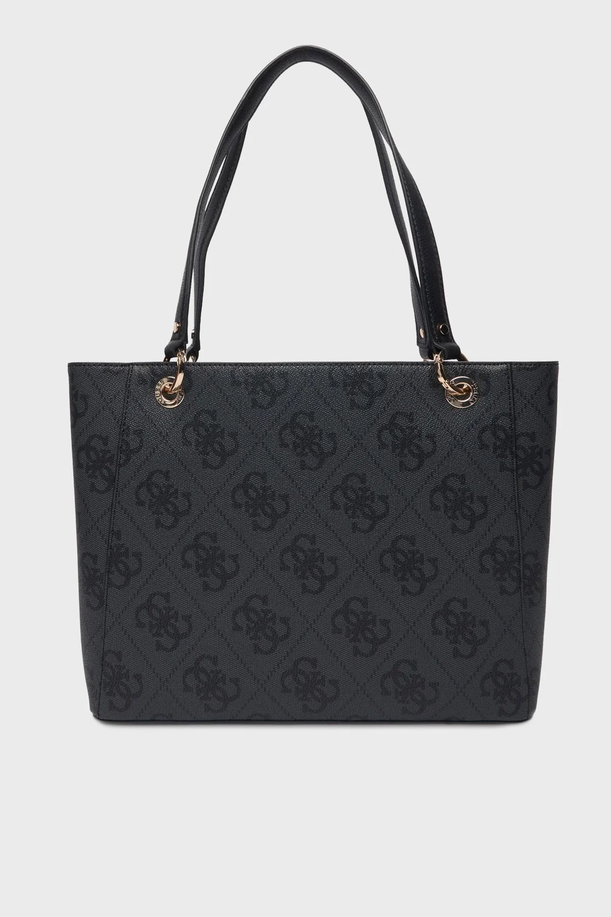 Guess Noelle 4G Logolu Omuz Askılı Tote HWSO9672250 Bayan Çanta HWSO96 72250 CLO ANTRASİT - 3