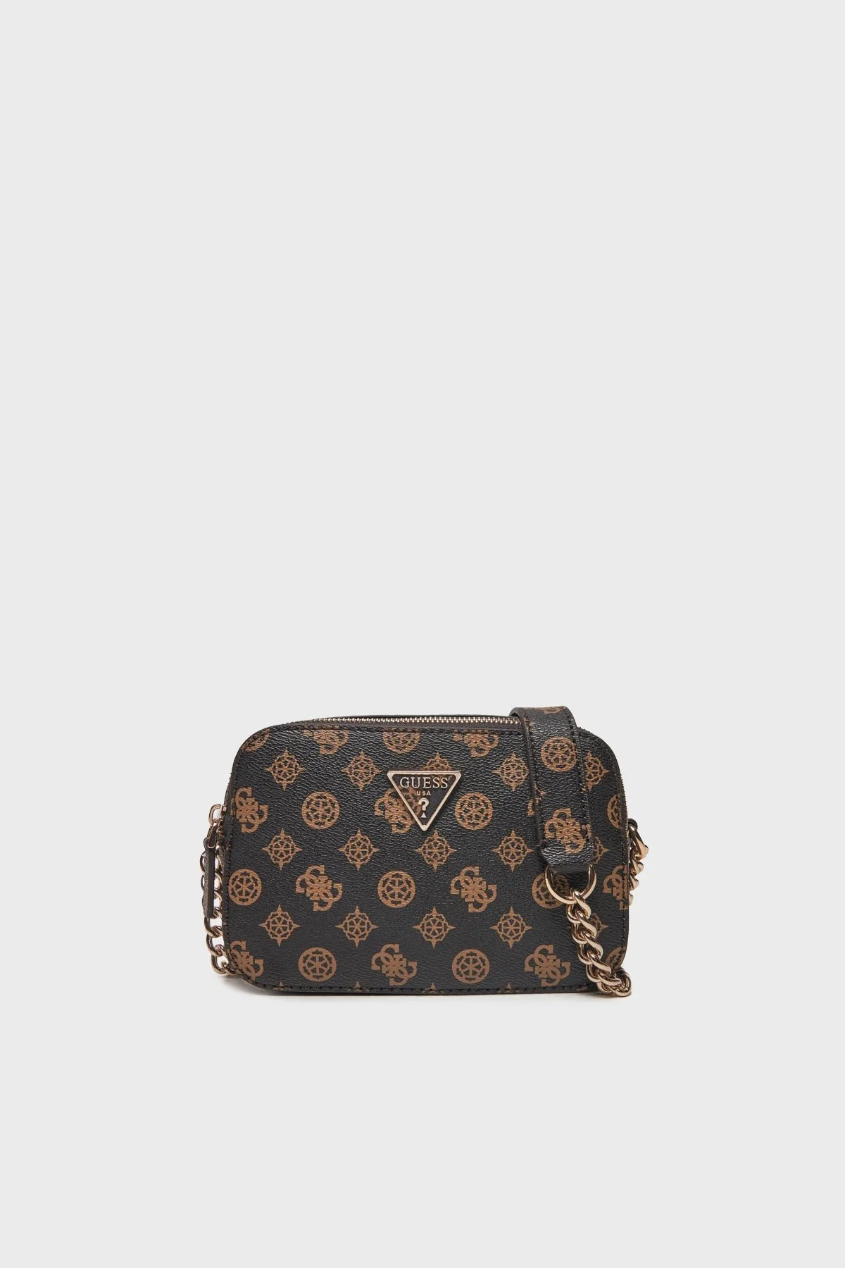 Guess Noelle 4G Logolu Zincir Askılı HWPZ7879140 Bayan Çanta HWPZ78 79140 MLO KOYU KAHVE - 6