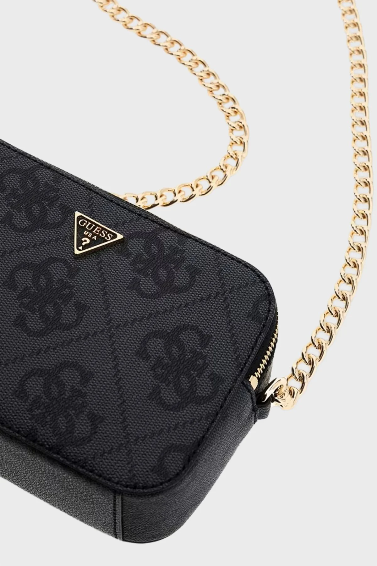 Guess Noelle 4G Logolu Zincir Askılı HWSO9672140 Bayan Çanta HWSO96 72140 CLO ANTRASİT - 3