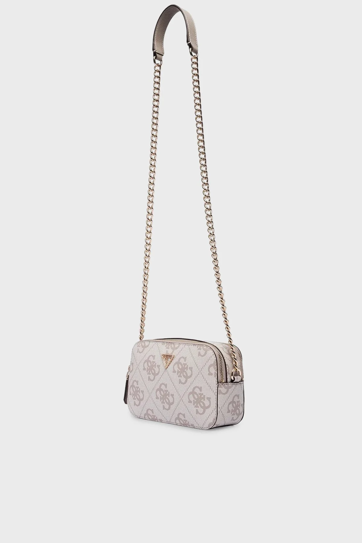 Guess Noelle 4G Logolu Zincir Askılı HWSO9672140 Bayan Çanta HWSO96 72140 DKO BEJ - 4