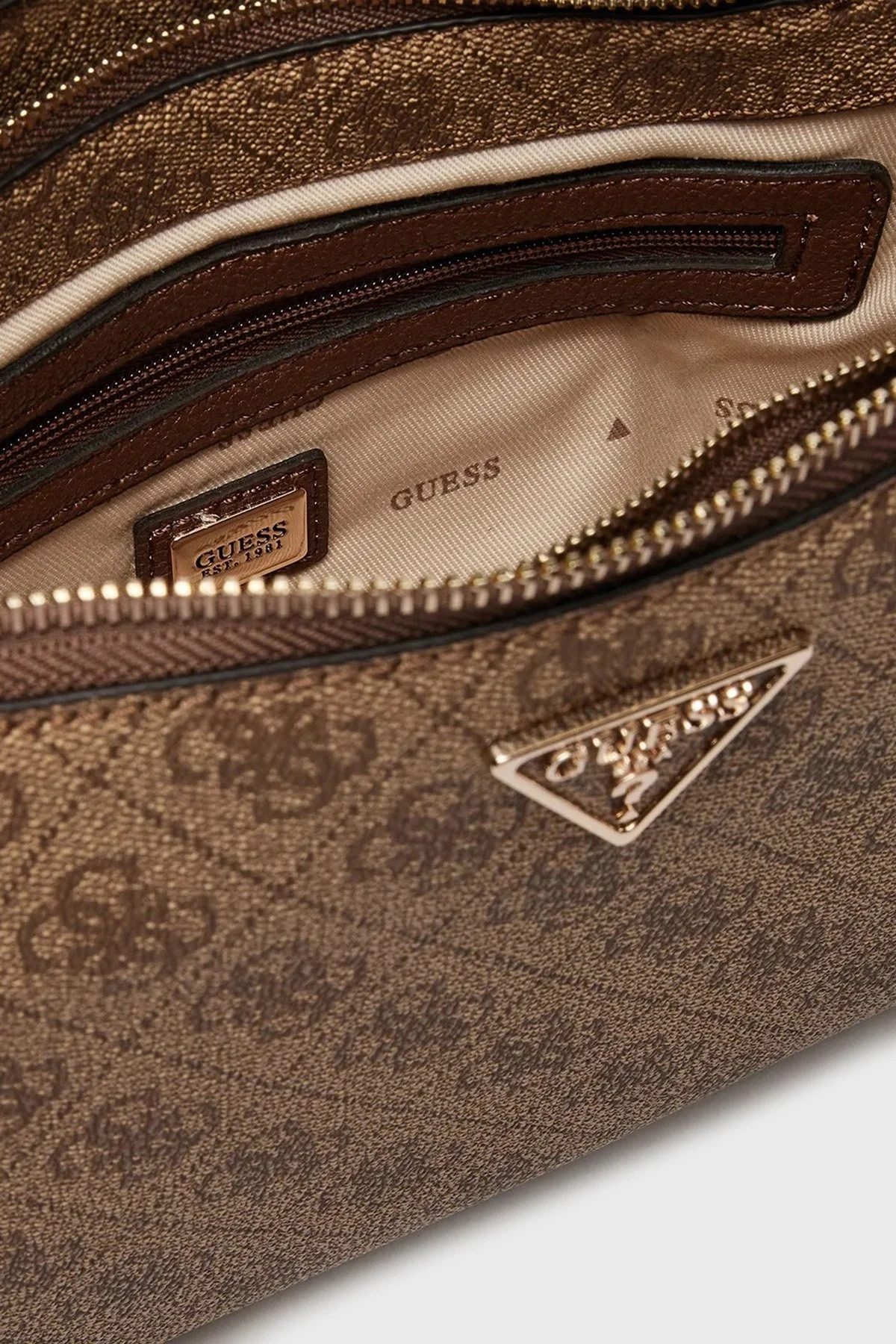 Guess Noelle Ayarlanabilir Askılı HWBG7879120 Bayan Çanta HWBG78 79120 LGW BEJ - 17