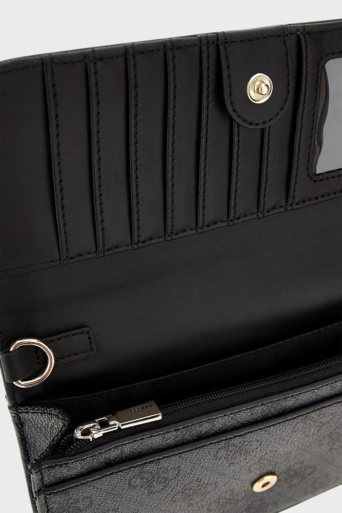 Guess Noelle Çıkarılabilir Omuz Askılı Mini Bayan Çanta HWBG7879790 CLO ANTRASİT - 5