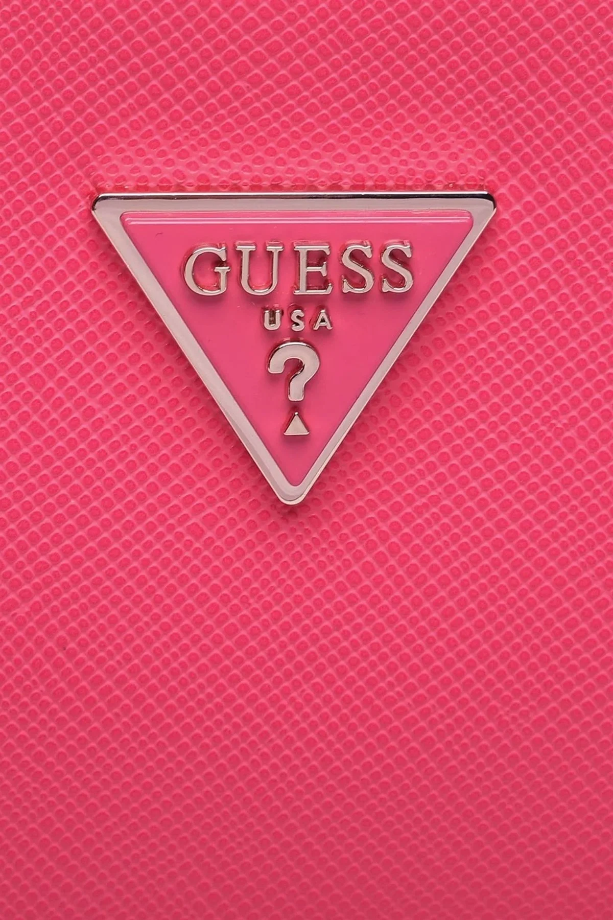 Guess Noelle Logo Desenli Anahtarlık Detaylı Omuz Askılı Bayan Çanta HWZG7879180 MAG FUŞYA - 5