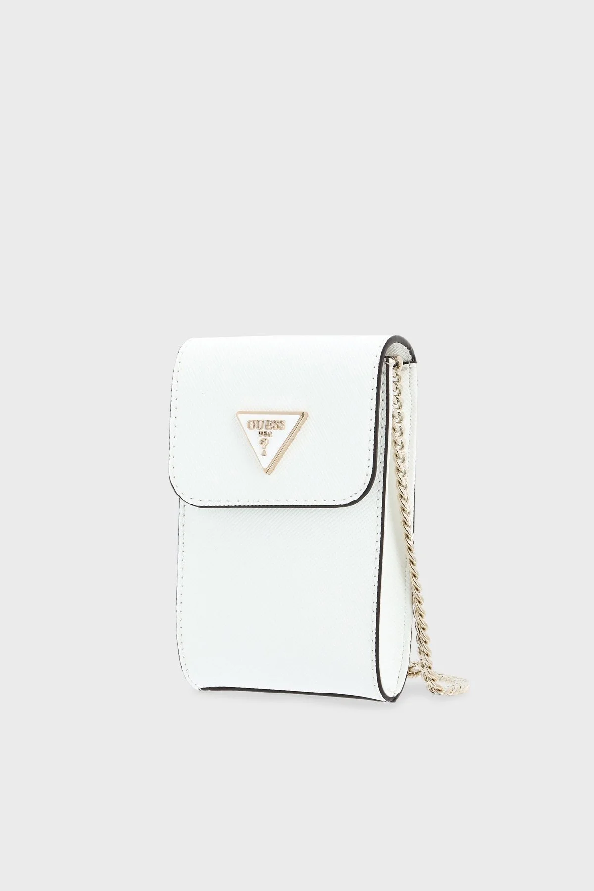 Guess Noelle Logolu Askılı Bayan Telefon Çantası HWZG7879810 WHI BEYAZ - 2