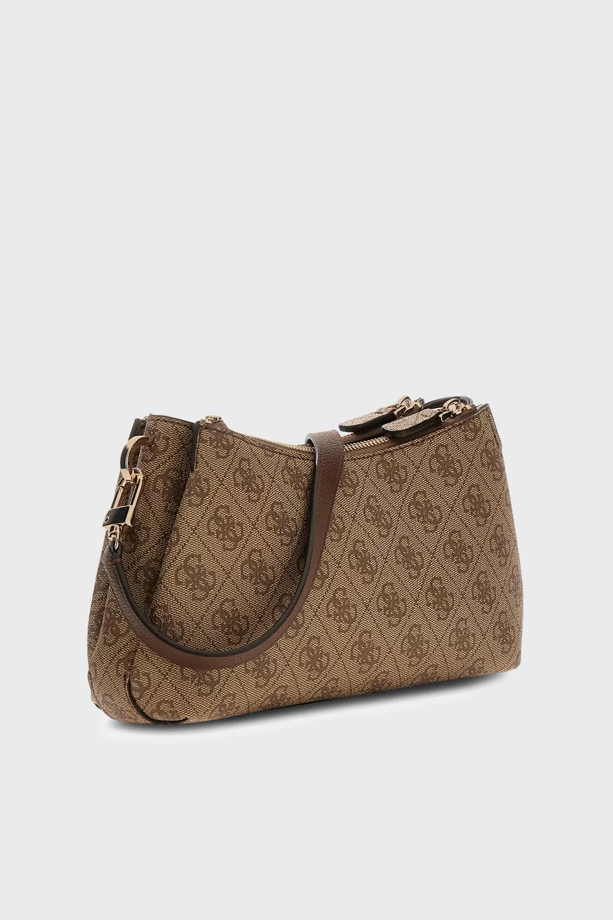 Guess Noelle Logolu Ayarlanabilir Askılı Kadın Çanta HWBG96 72730 LGW Kahve - 3