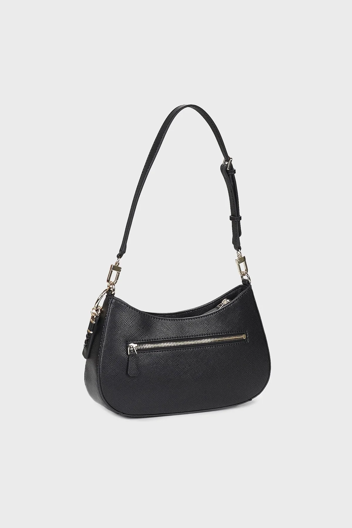 Guess Noelle Logolu Ayarlanabilir Omuz Askılı HWZG9672180 Bayan Çanta HWZG96 72180 BLA SİYAH - 2