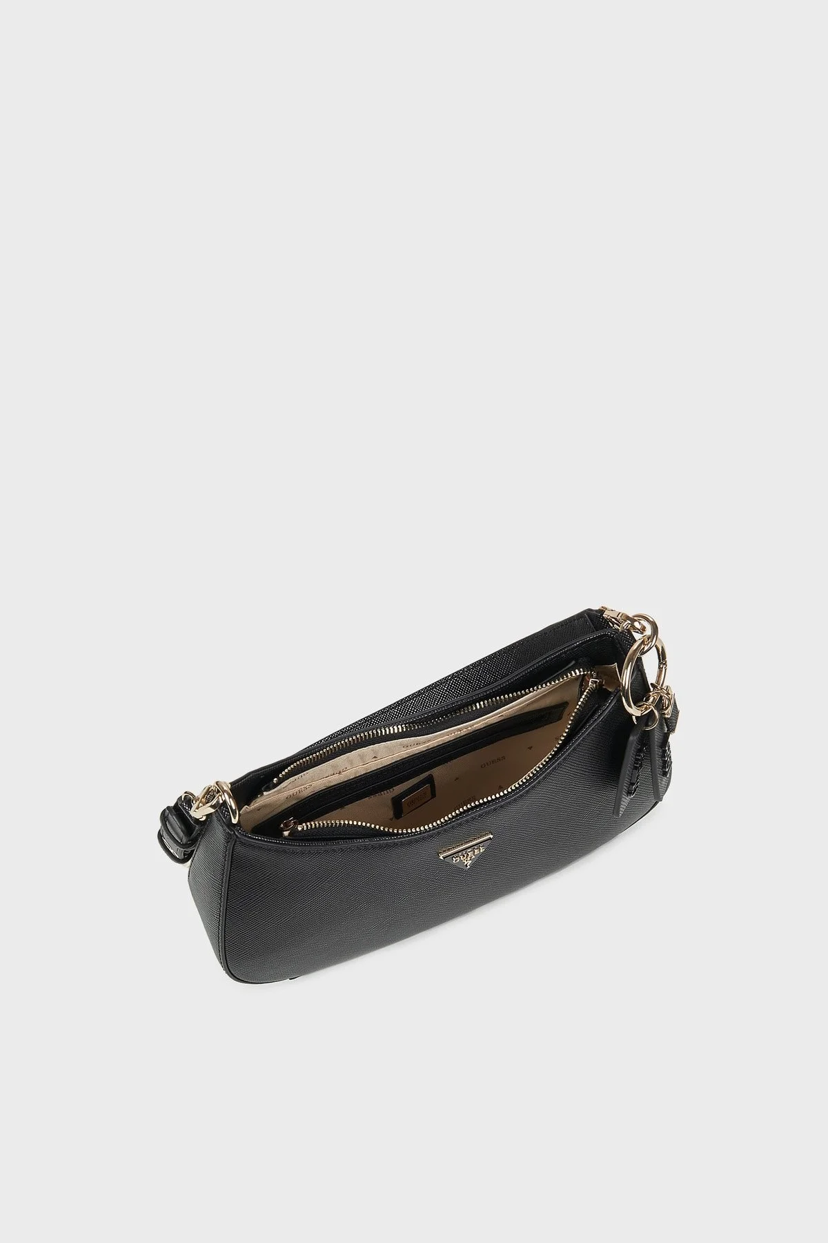 Guess Noelle Logolu Ayarlanabilir Omuz Askılı HWZG9672180 Bayan Çanta HWZG96 72180 BLA SİYAH - 5