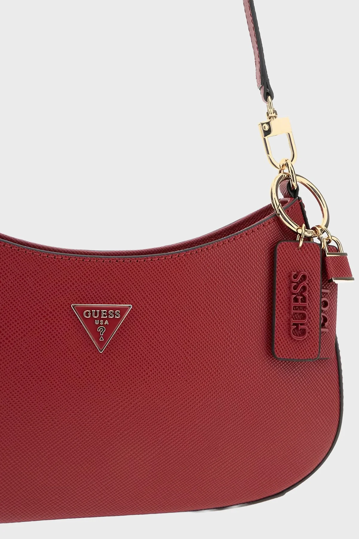 Guess Noelle Logolu Ayarlanabilir Omuz Askılı HWZG9672180 Bayan Çanta HWZG96 72180 GAR KİREMİT - 5