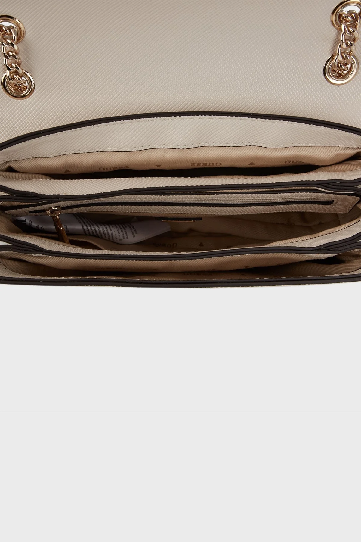 Guess Noelle Logolu Ayarlanabilir Zincir Askılı HWZG7879210 Bayan Çanta HWZG78 79210 BON TAŞ - 7