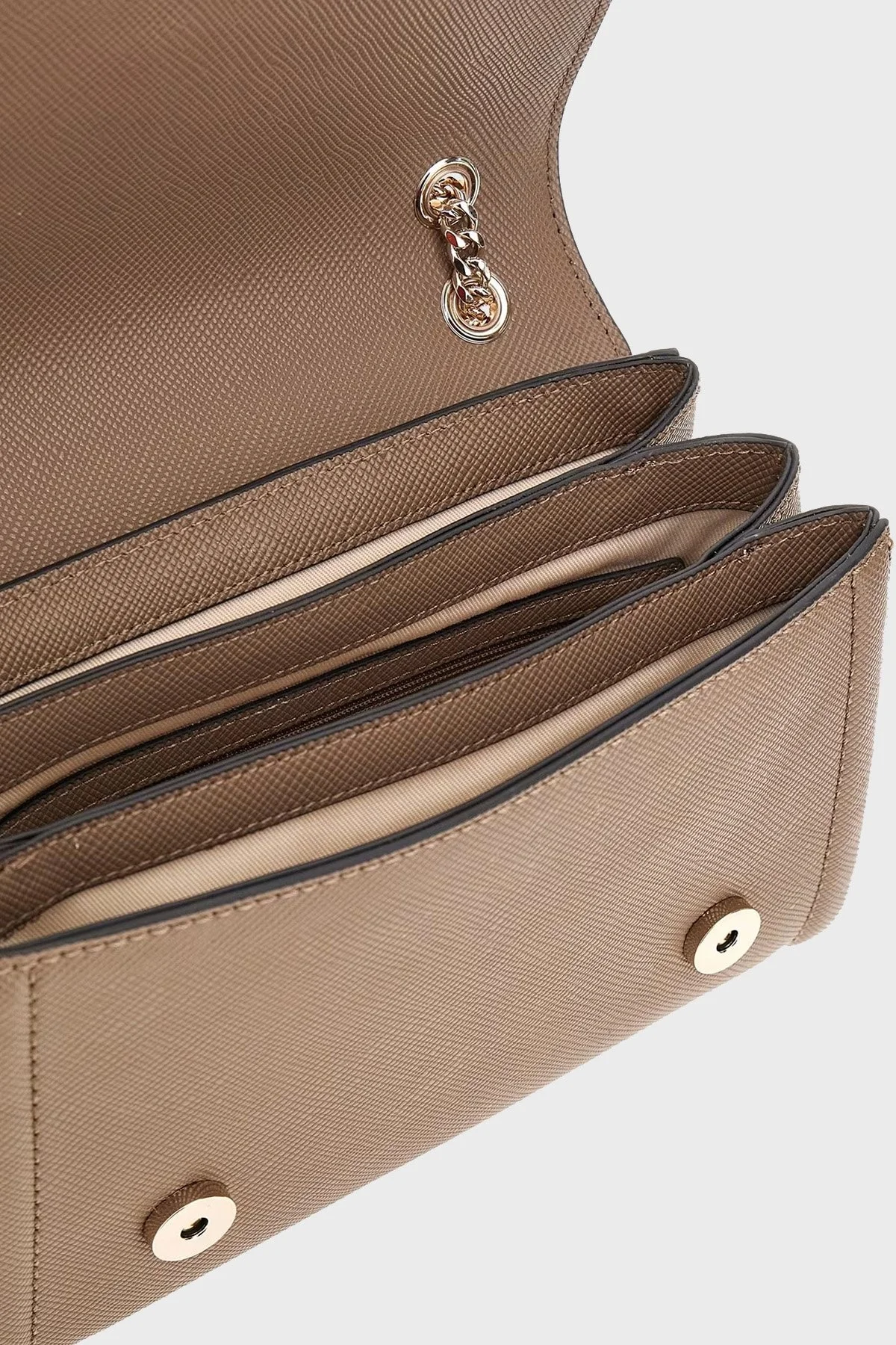 Guess Noelle Logolu Ayarlanabilir Zincir Askılı HWZG7879210 Bayan Çanta HWZG78 79210 DRT VİZON - 4