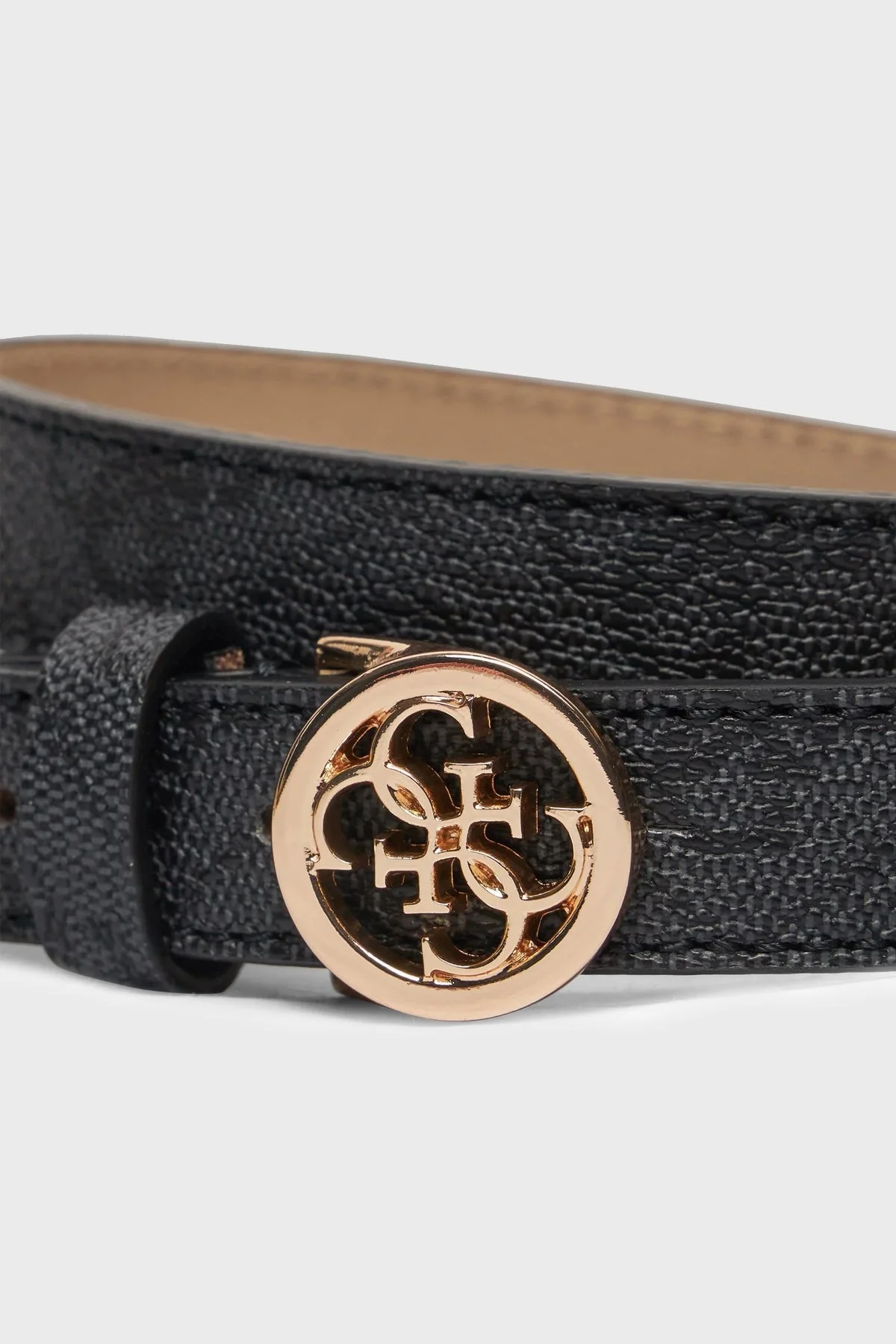 Guess Noelle Logolu BW9161P4320 Bayan Kemer BW9161 P4320 CLO ANTRASİT - 3