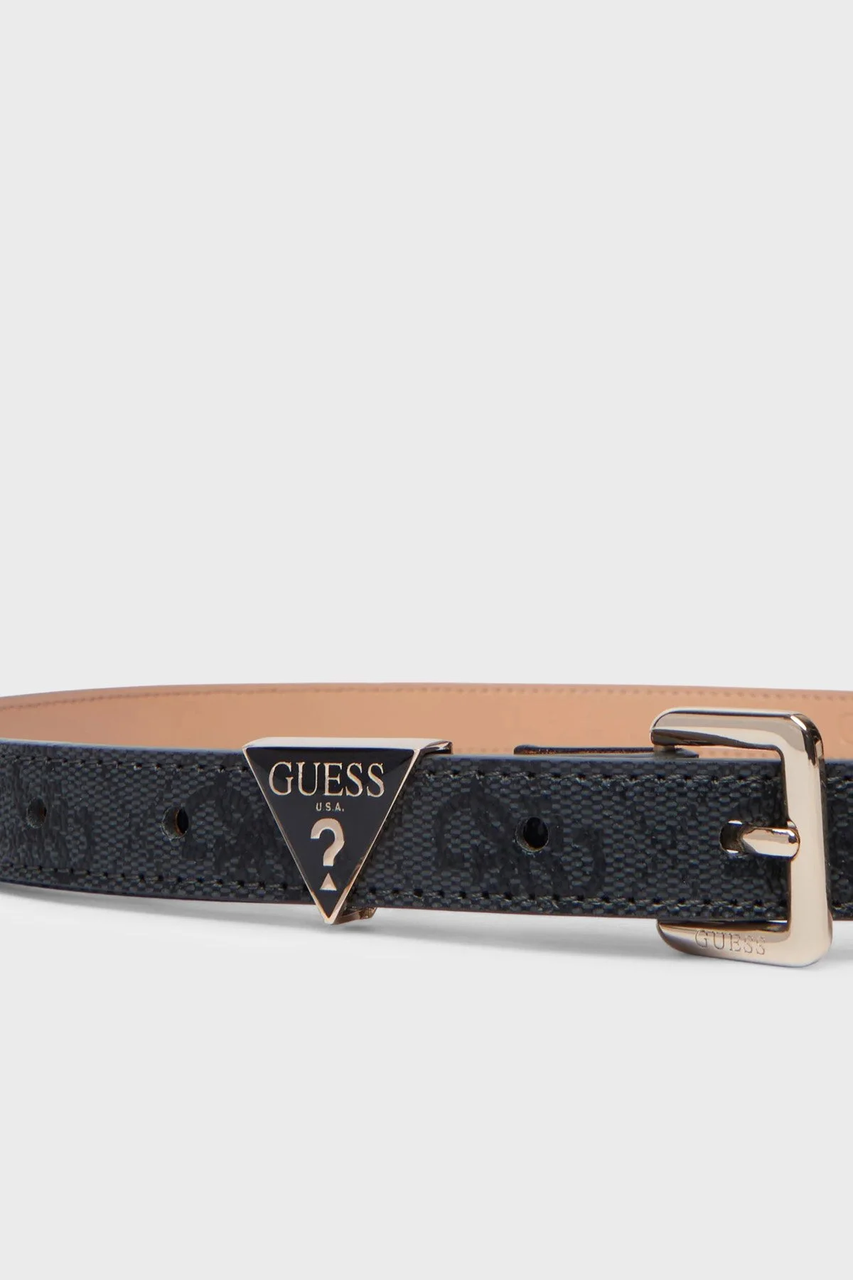Guess Noelle Logolu BW9486P6420 Kadın Kemer BW9486 P6420 CLO Antrasit - 3