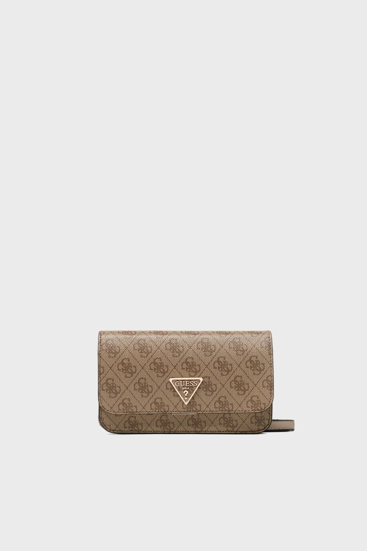 Guess Noelle Logolu Çapraz Omuz Askılı Mini HWBG7879790LGW Bayan Çanta HWBG7879790 LGW KAHVE - 1