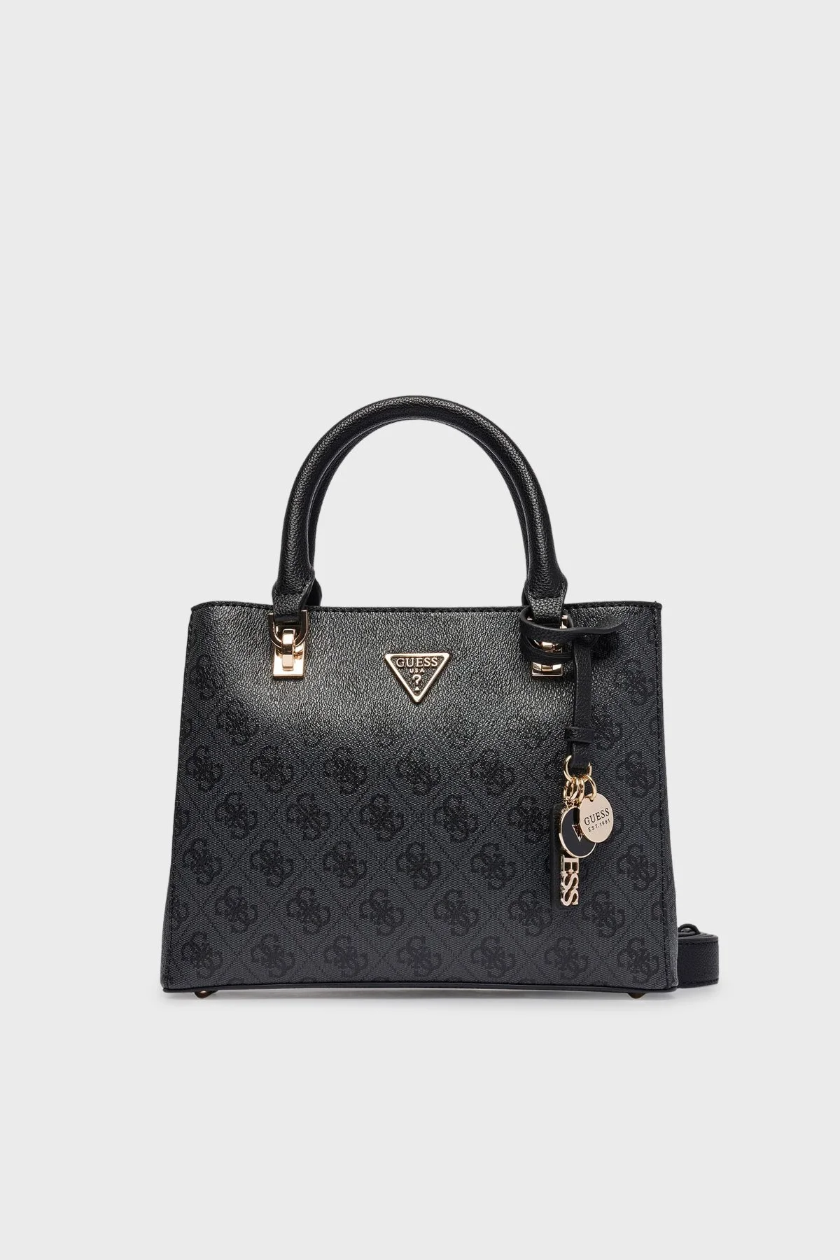 Guess Noelle Logolu Çıkarılabilir Askılı HWBG9672050CLO Bayan Çanta HWBG96 72050 CLO ANTRASİT - 1