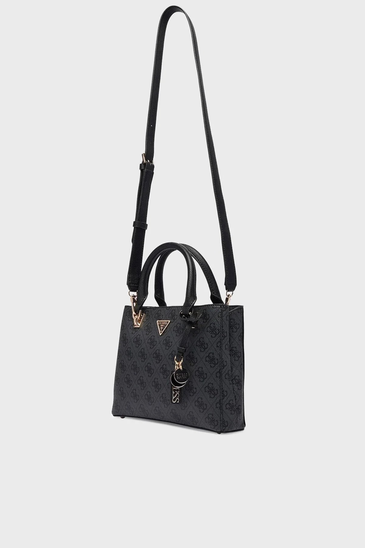 Guess Noelle Logolu Çıkarılabilir Askılı HWBG9672050CLO Bayan Çanta HWBG96 72050 CLO ANTRASİT - 4