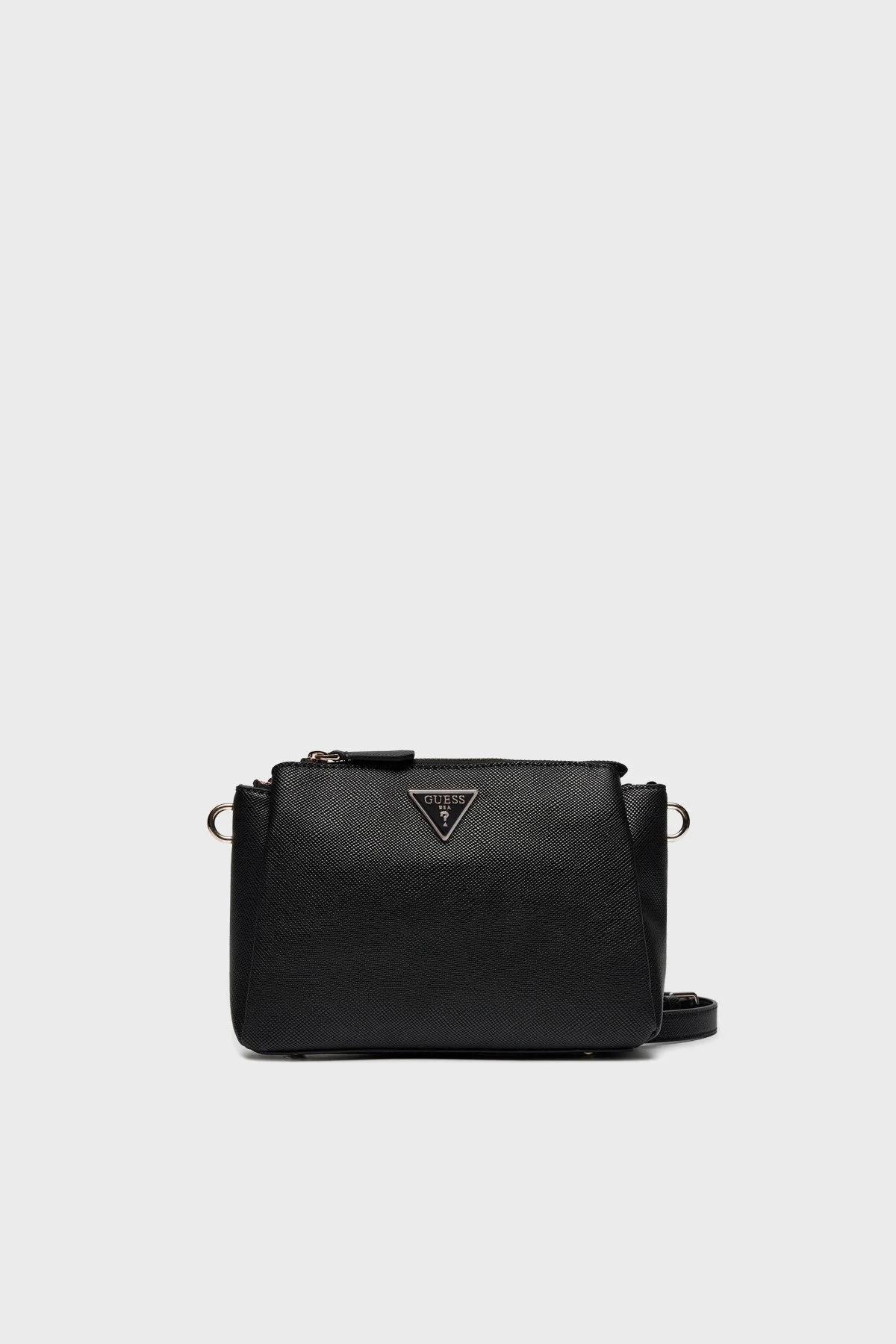 Guess Noelle Logolu Çıkarılabilir Askılı HWZG7879120 Bayan Çanta HWZG78 79120 BLA SİYAH - 3
