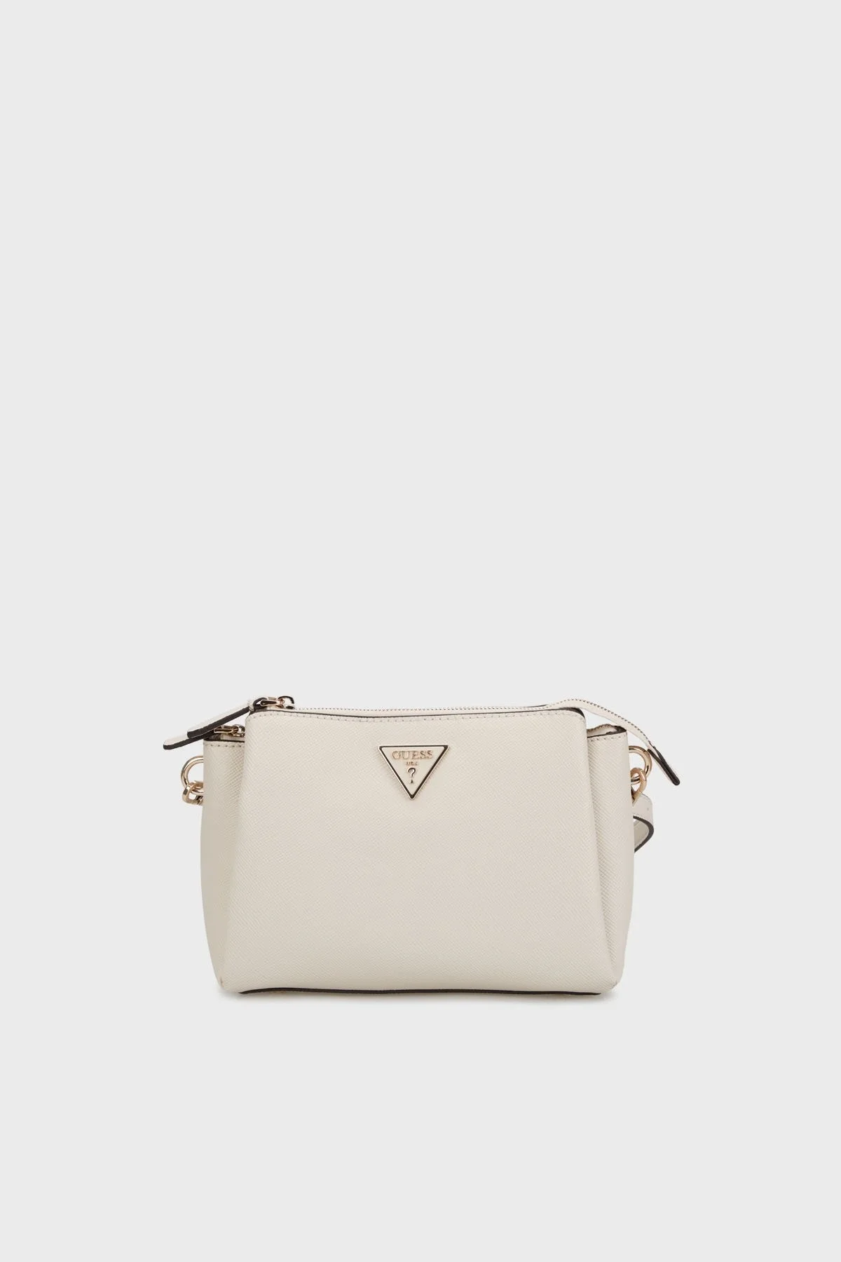 Guess Noelle Logolu Çıkarılabilir Askılı HWZG7879120 Bayan Çanta HWZG78 79120 BON TAŞ - 5