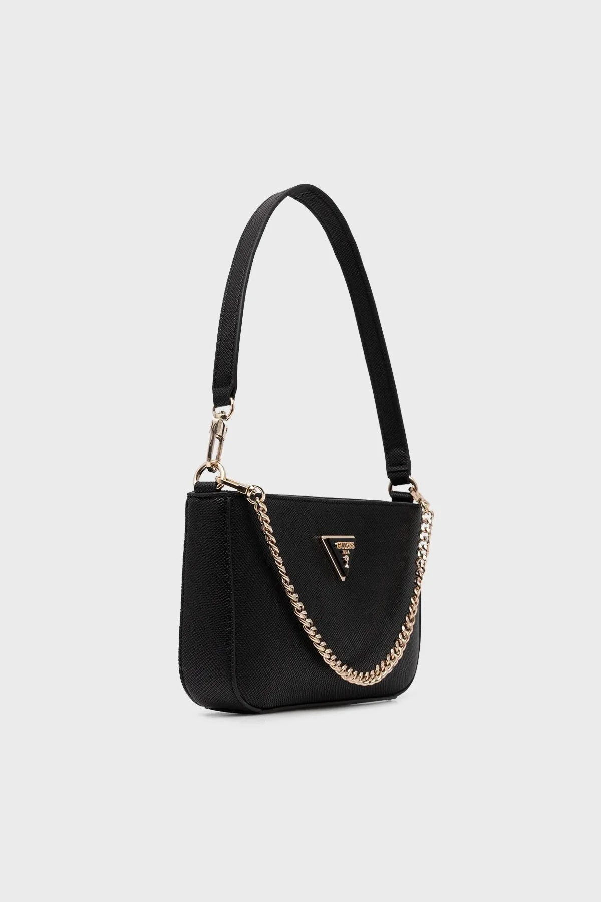 Guess Noelle Logolu Çıkarılabilir Askılı HWZG7879720 Bayan Çanta HWZG78 79720 BLA SİYAH - 6