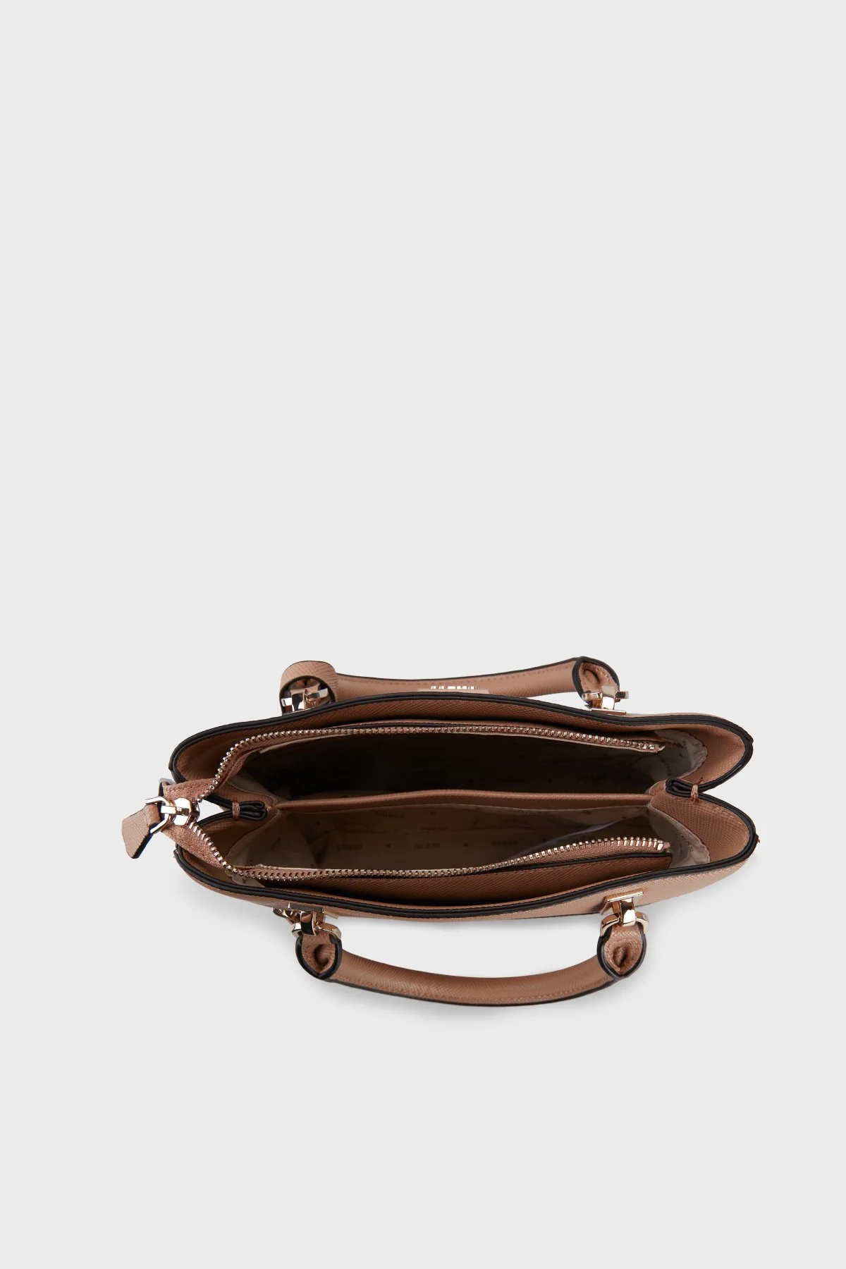 Guess Noelle Logolu Çıkarılabilir Askılı HWZG9672050 Kadın Çanta HWZG96 72050 BEI Bej - 4