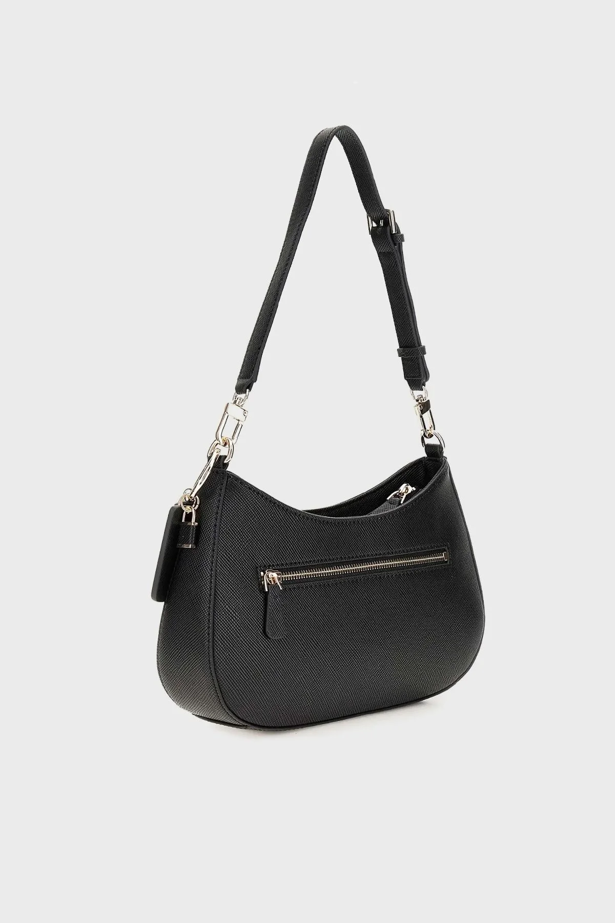 Guess Noelle Logolu Çıkarılabilir Askılı HWZS7879180 Bayan Çanta HWZS78 79180 BLA SİYAH - 2
