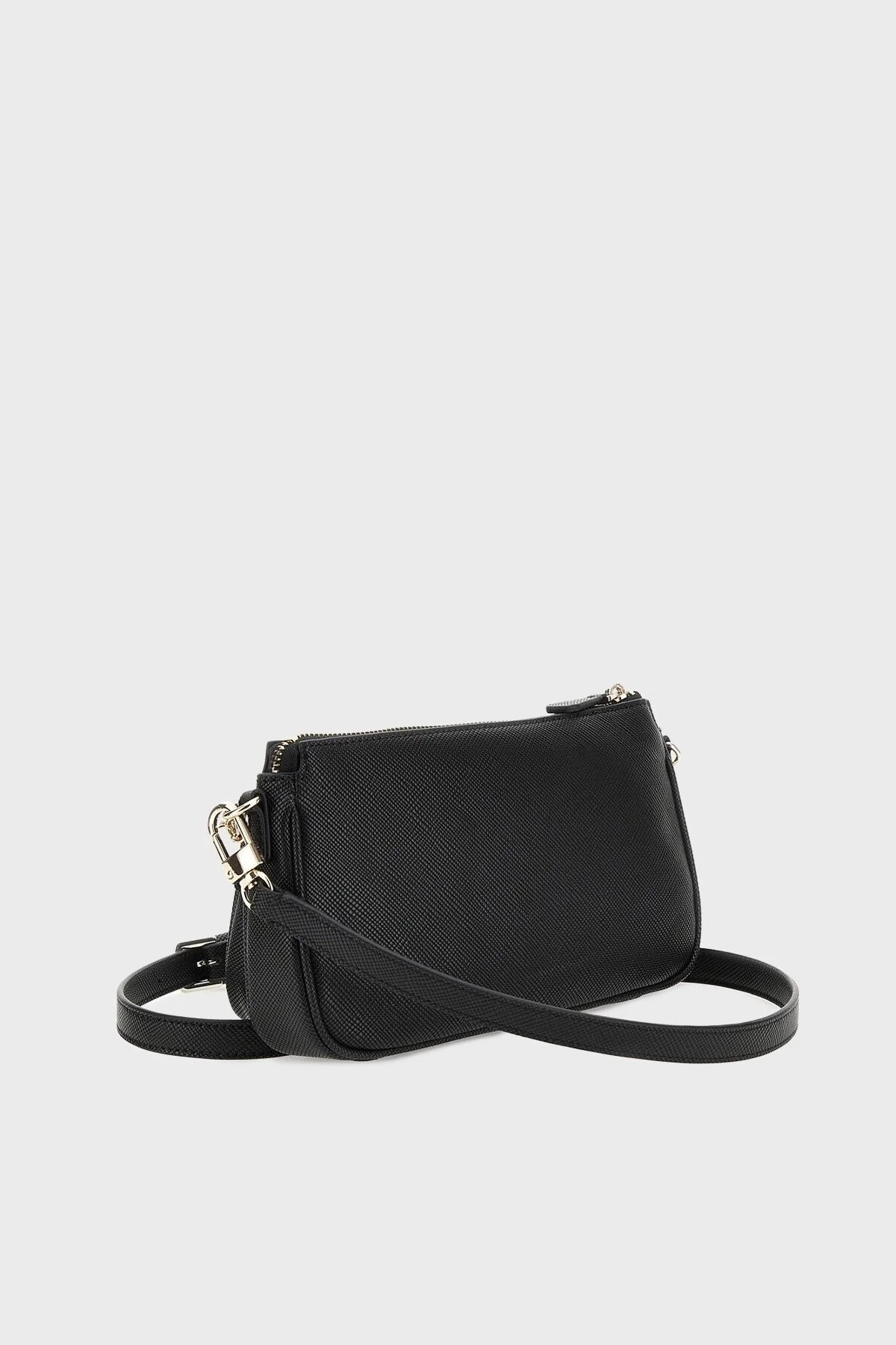 Guess Noelle Logolu Çıkarılabilir Askılı Zincir Detaylı HWZG9672710 Bayan Çanta HWZG96 72710 BLA SİYAH - 2