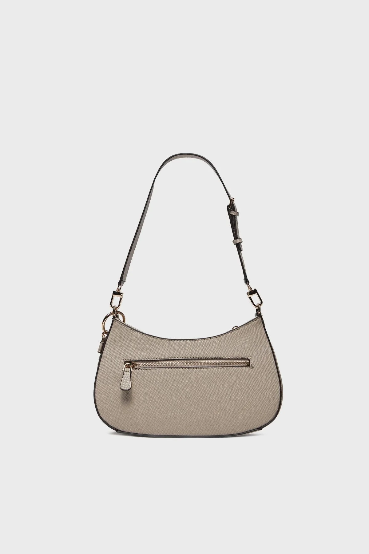 Guess Noelle Logolu Çıkarılabilir ve Ayarlanabilir Omuz Askılı HWZG7879180TAU Bayan Çanta HWZG7879180 TAU GRİ - 4