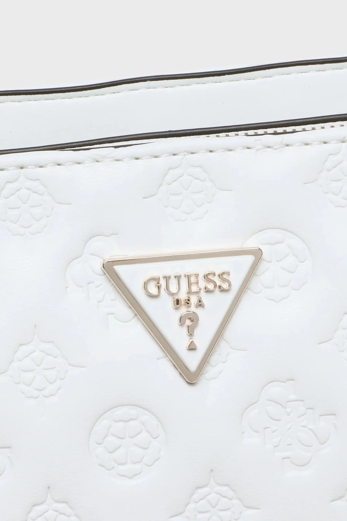Guess Noelle Logolu Fermuarlı Bayan Çanta HWLF7879230 WHI BEYAZ - 2