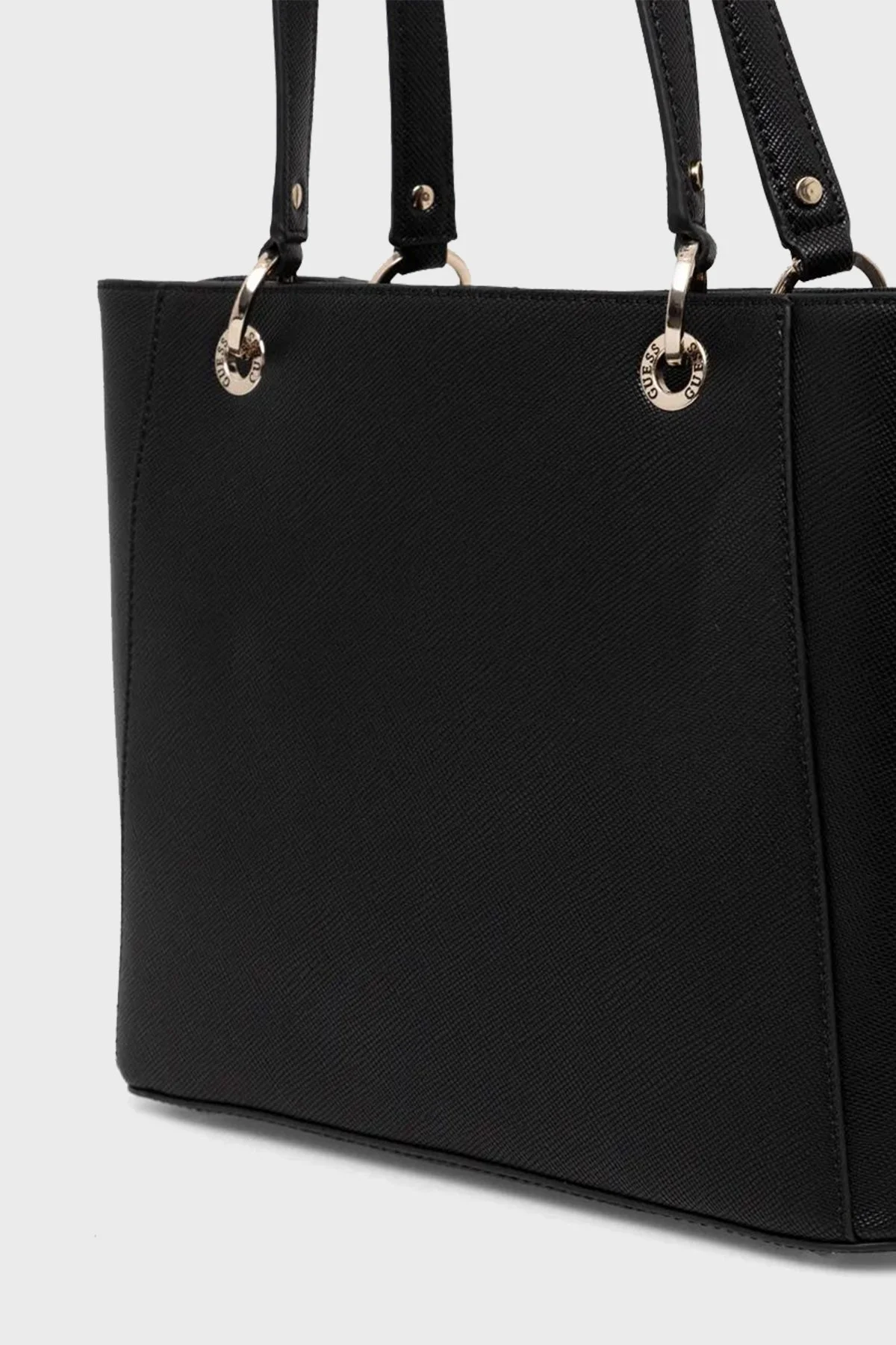 Guess Noelle Logolu Fermuarlı Büyük HWZS7879250 Bayan Çanta HWZS78 79250 BLA SİYAH - 3