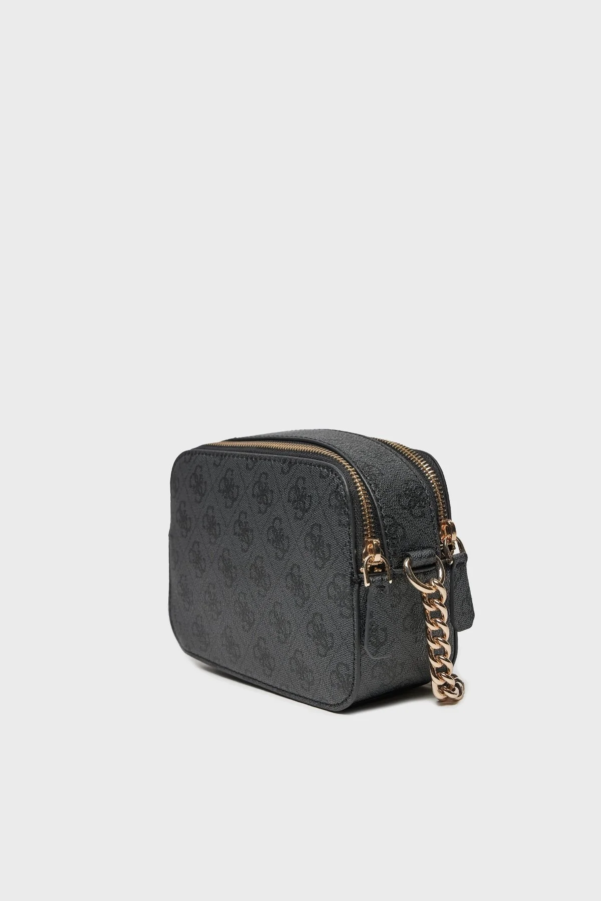 Guess Noelle Logolu Fermuarlı Zincir Askılı HWSS7879140 Bayan Çanta HWSS78 79140 CLO ANTRASİT - 2