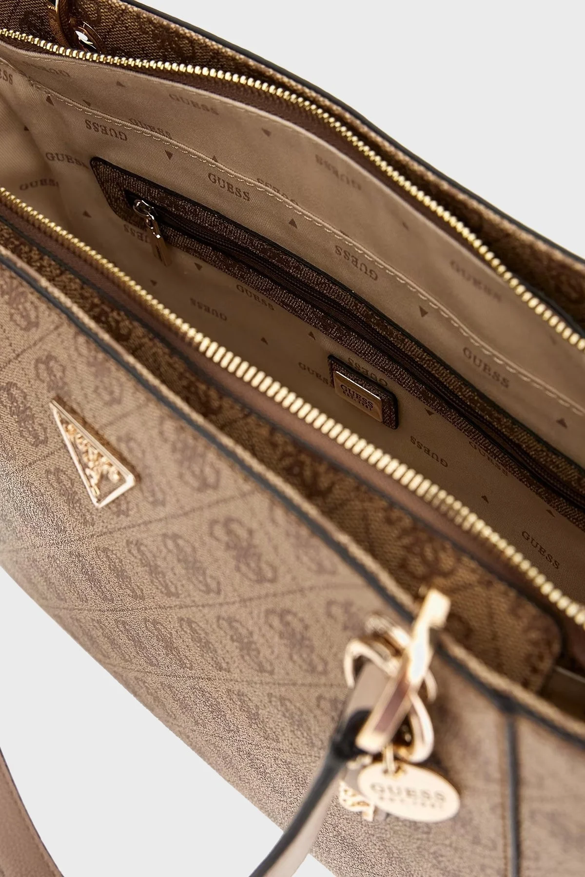 Guess Noelle Logolu HWBG7879250 Bayan Çanta HWBG7879250 LGW KAHVE - 8