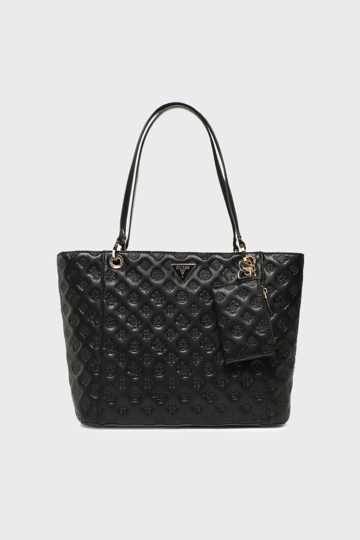 Guess Noelle Logolu Mini Cüzdanlı Bayan Çanta HWLF7879230 BLA SİYAH - 1