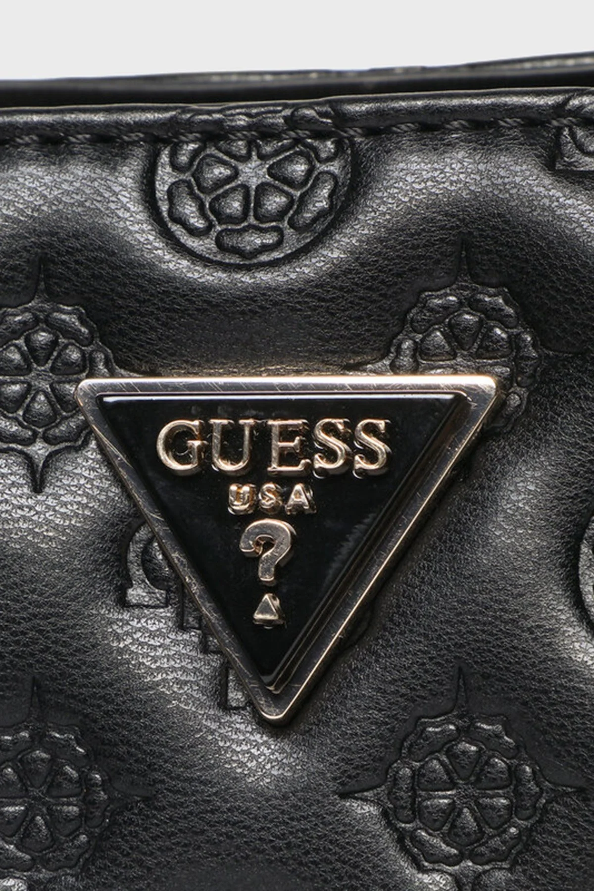Guess Noelle Logolu Mini Cüzdanlı Bayan Çanta HWLF7879230 BLA SİYAH - 2