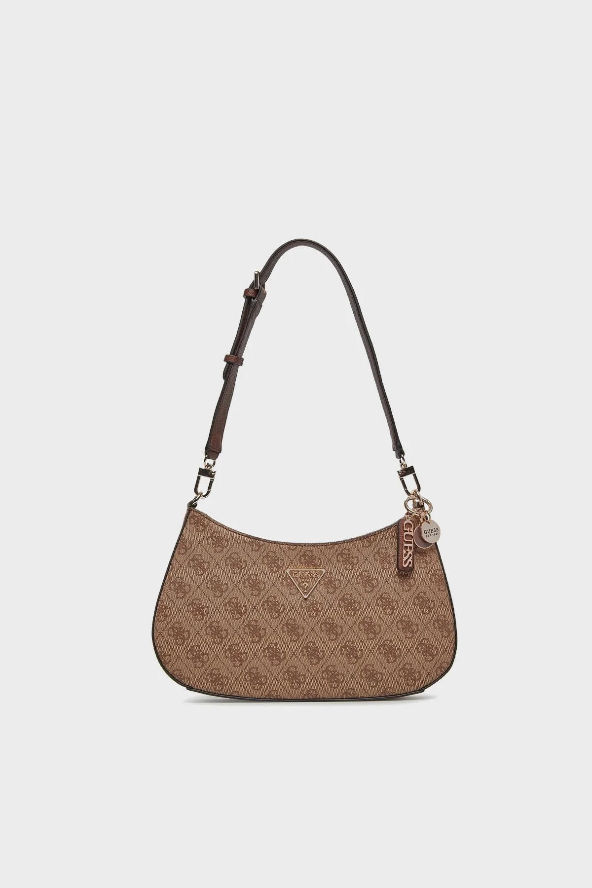 Guess Noelle Logolu Omuz Askılı HWBG78 79180 Bayan Çanta HWBG7879180 LGW KAHVE - 1