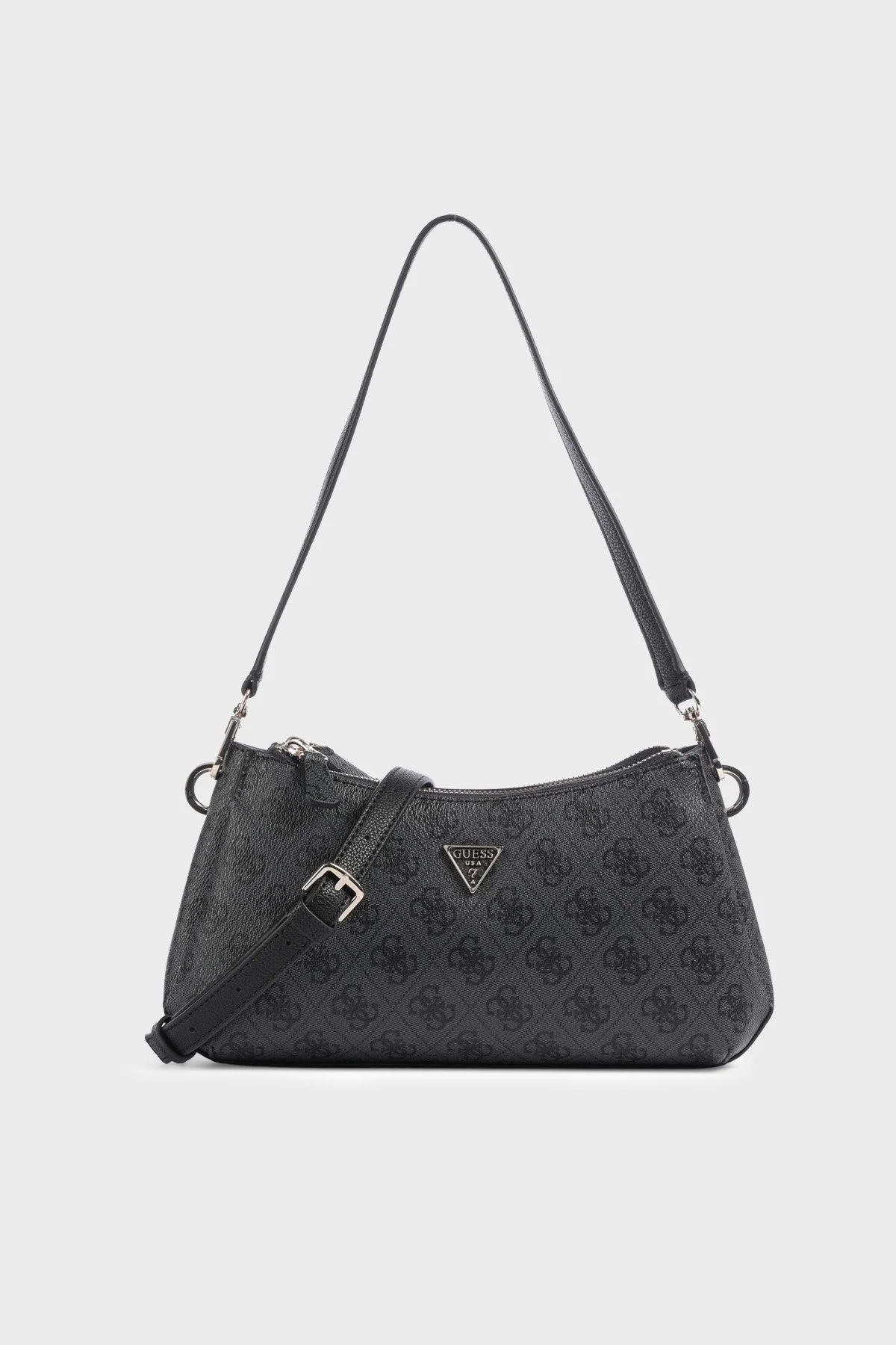 Guess Noelle Logolu Omuz Askılı HWBG9672730 Kadın Çanta HWBG96 72730 CLO Antrasit - 1