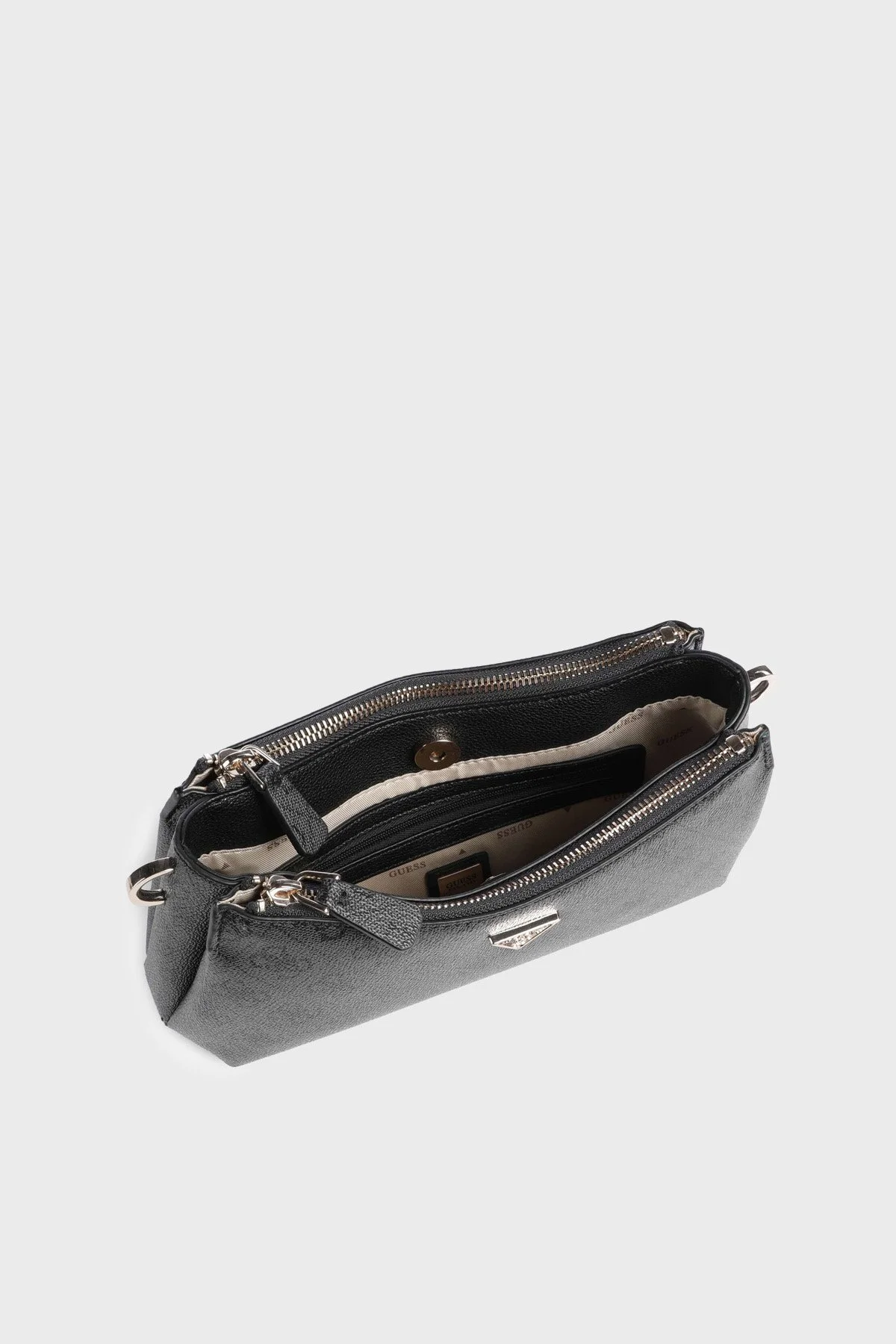 Guess Noelle Logolu Omuz Askılı HWBG9672730 Kadın Çanta HWBG96 72730 CLO Antrasit - 5
