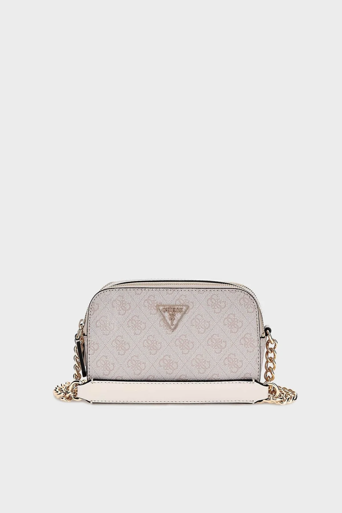 Guess Noelle logolu Zincir Askılı Bayan Çanta HWBD7879140 DVL BEJ - 1