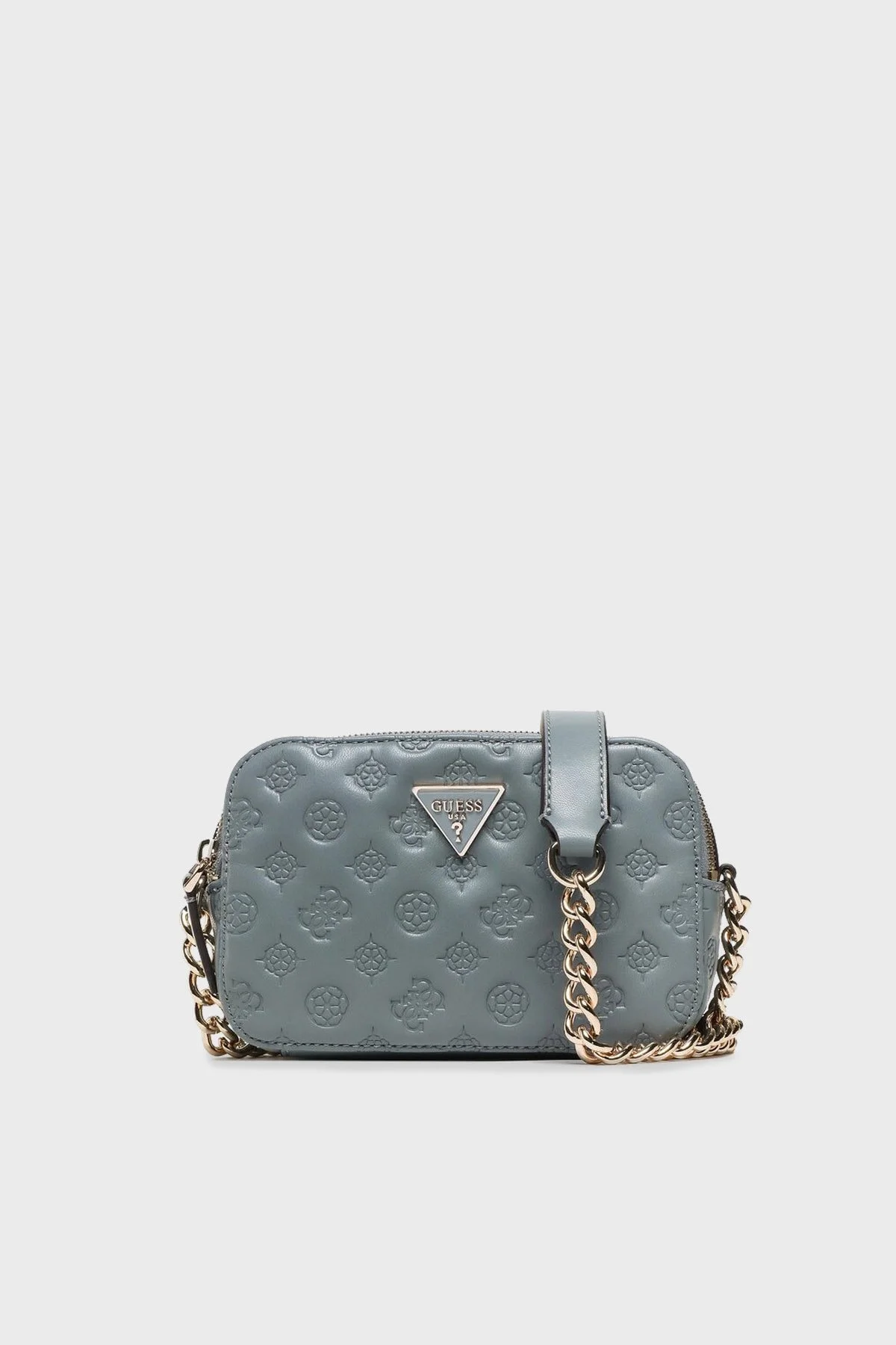 Guess Noelle Logolu Zincir Askılı Bayan Çanta HWLF7879140 SLA PETROL - 1