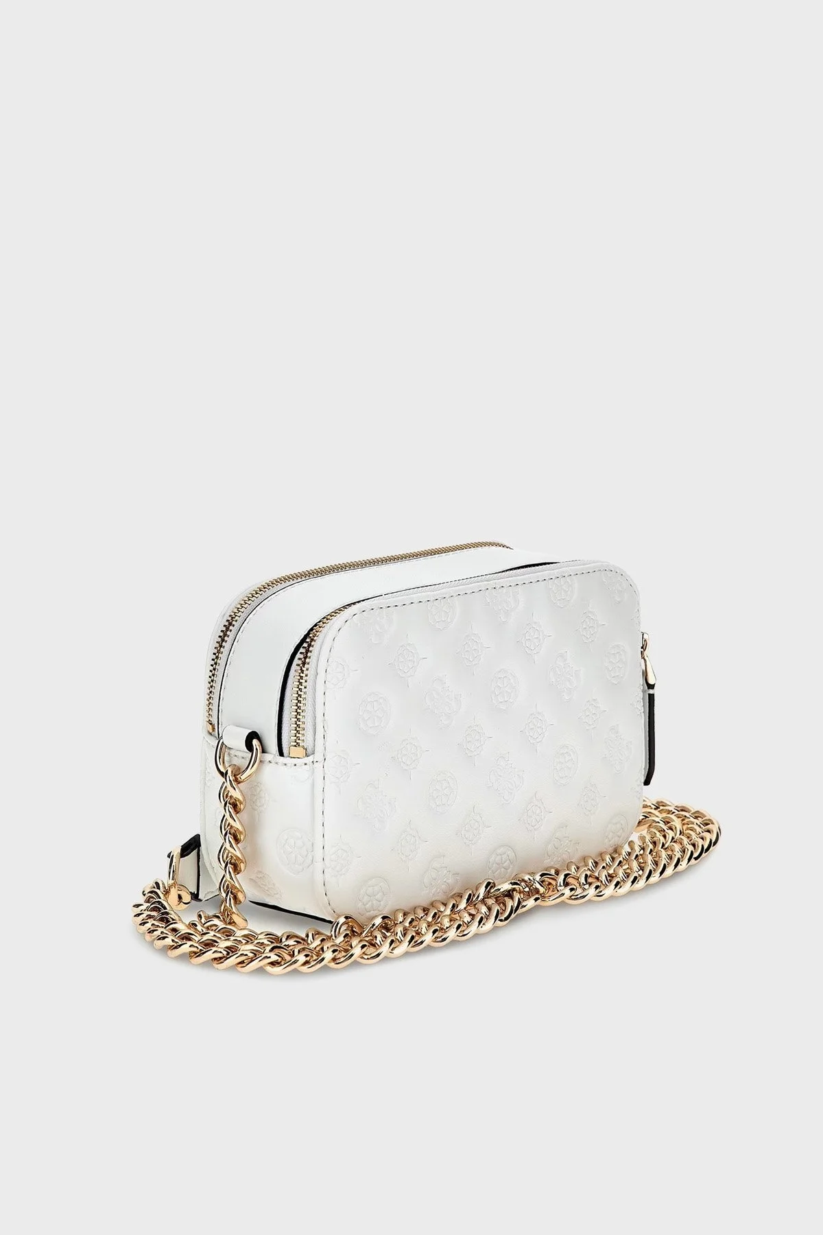 Guess Noelle Logolu Zincir Askılı Bayan Çanta HWLF7879140 WHI BEYAZ - 4