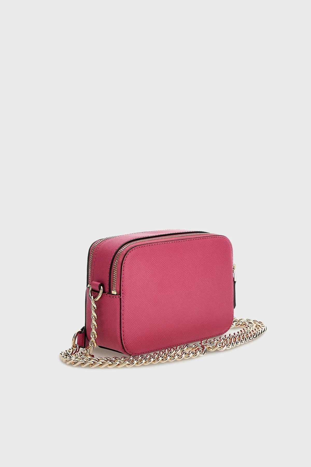 Guess Noelle Logolu Zincir Askılı Fermuarlı Bayan Çanta HWZG7879140 WAT PEMBE - 4